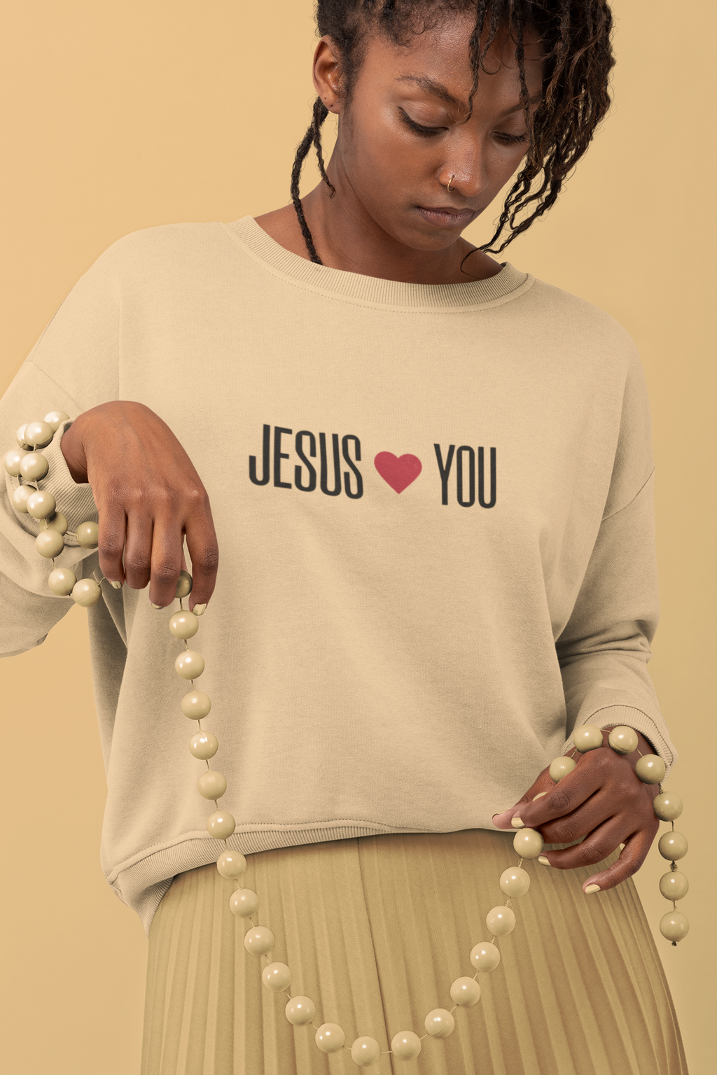 Jesus Loves You Women's Sweatshirt