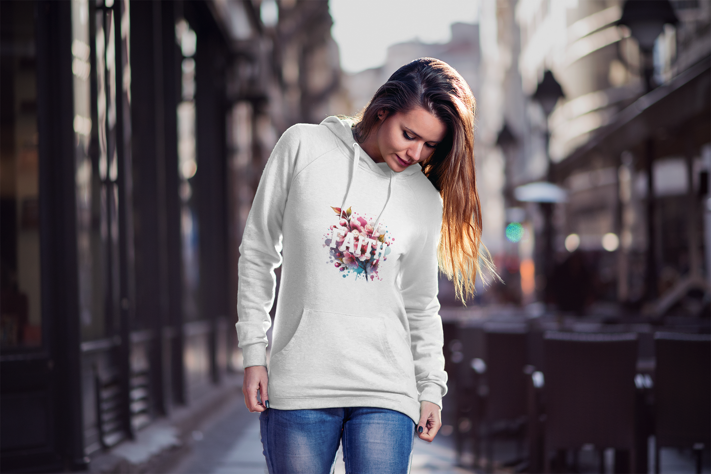 Faith Women's Heavy Blend™ Hoodie - Cozy Casual Wear