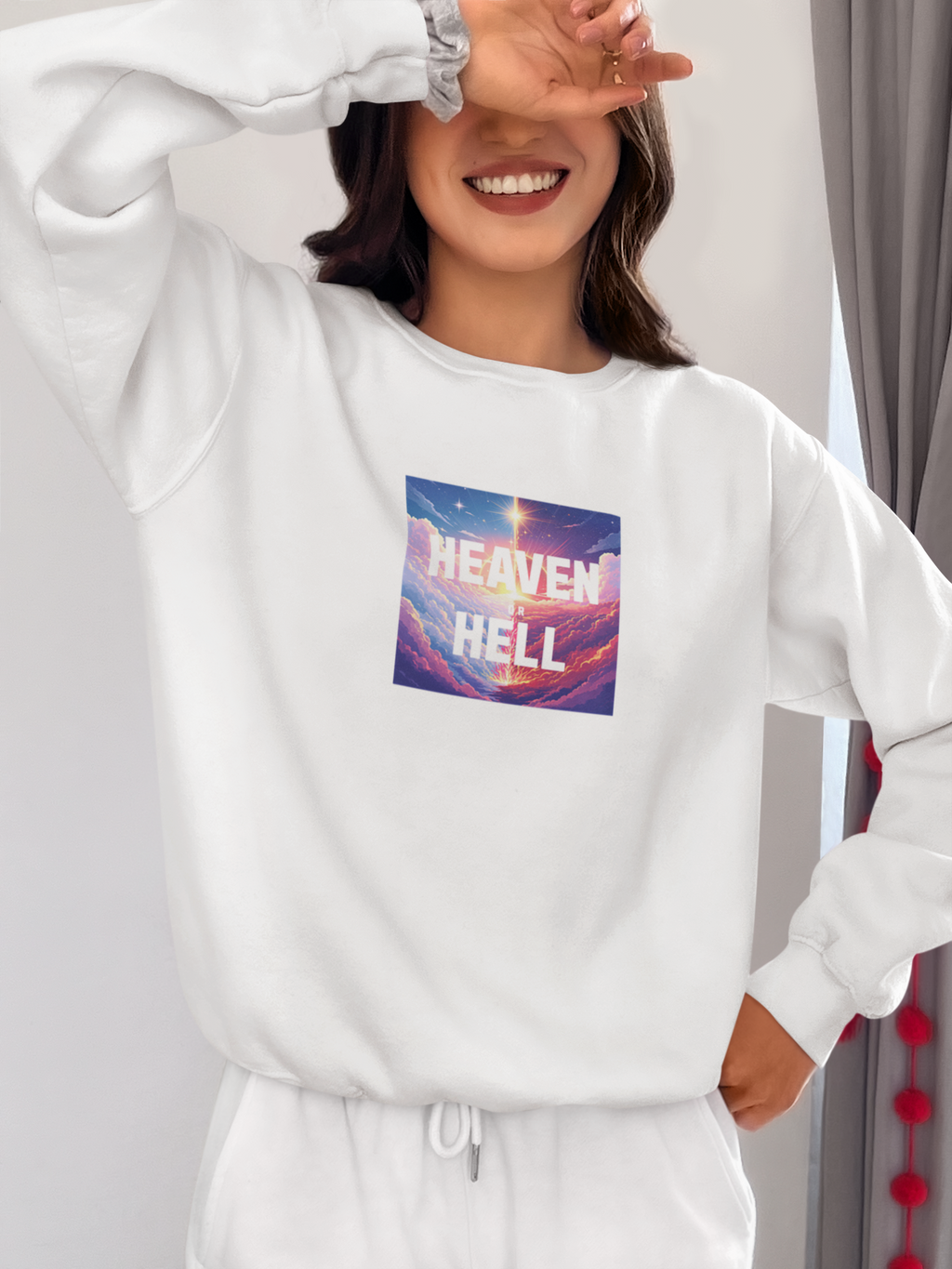 Heaven or Hell Motivational Sweatshirt