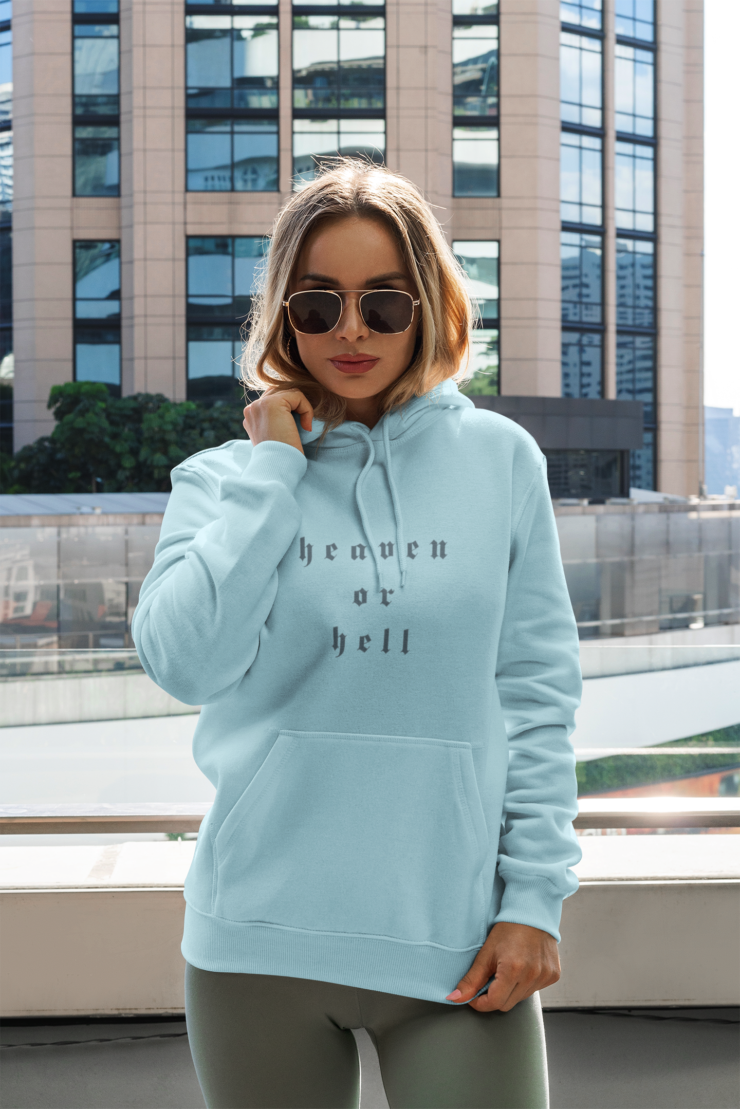 Heaven or Hell Women's Heavy Blend™ Hoodie - Cozy Casual Wear for Any Occasion, Spiritual Gift, Everyday Comfort, Unique Graphic [...]