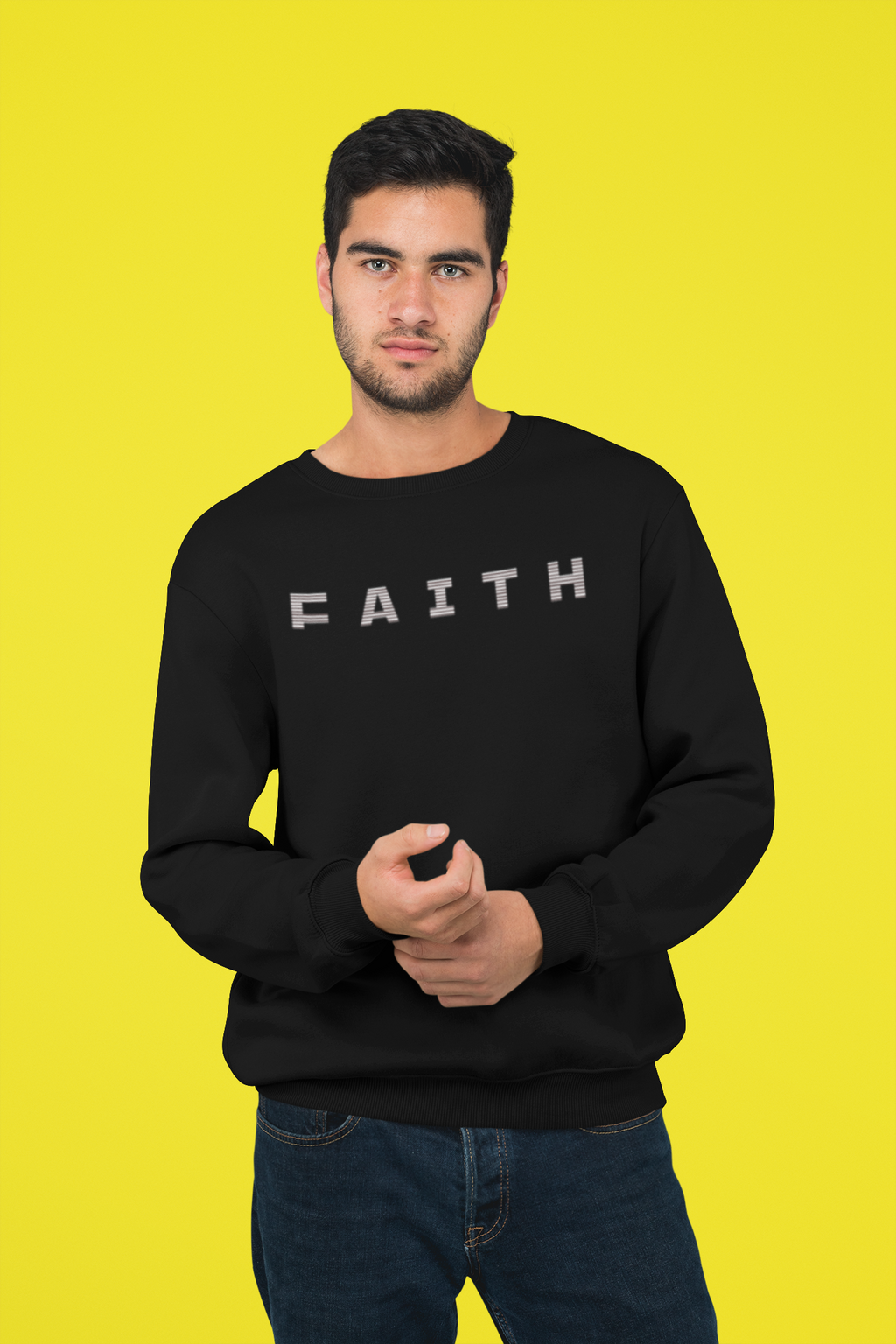 Faith Men's Sweatshirt - Crewneck