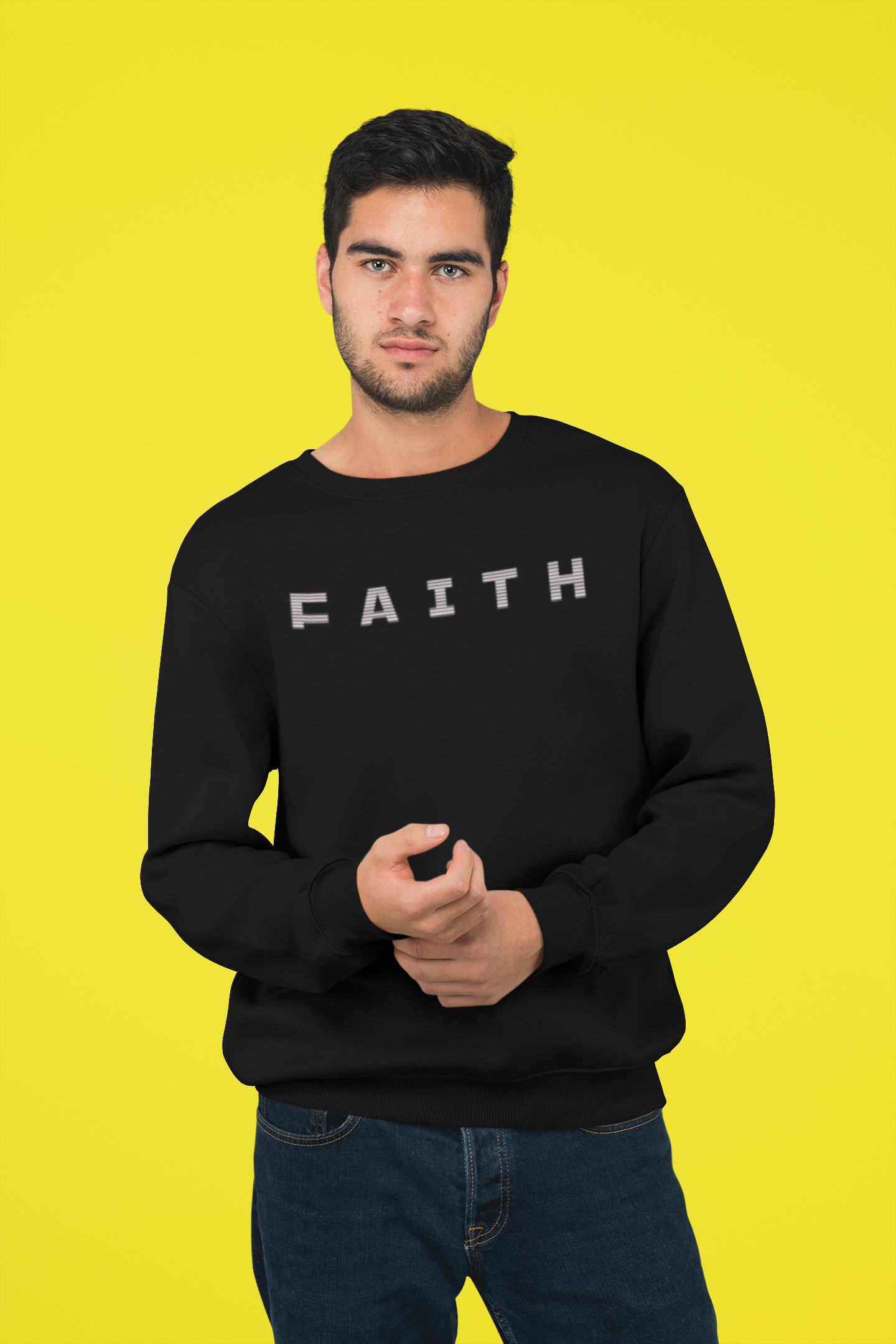 Faith Men's Sweatshirt - Crewneck