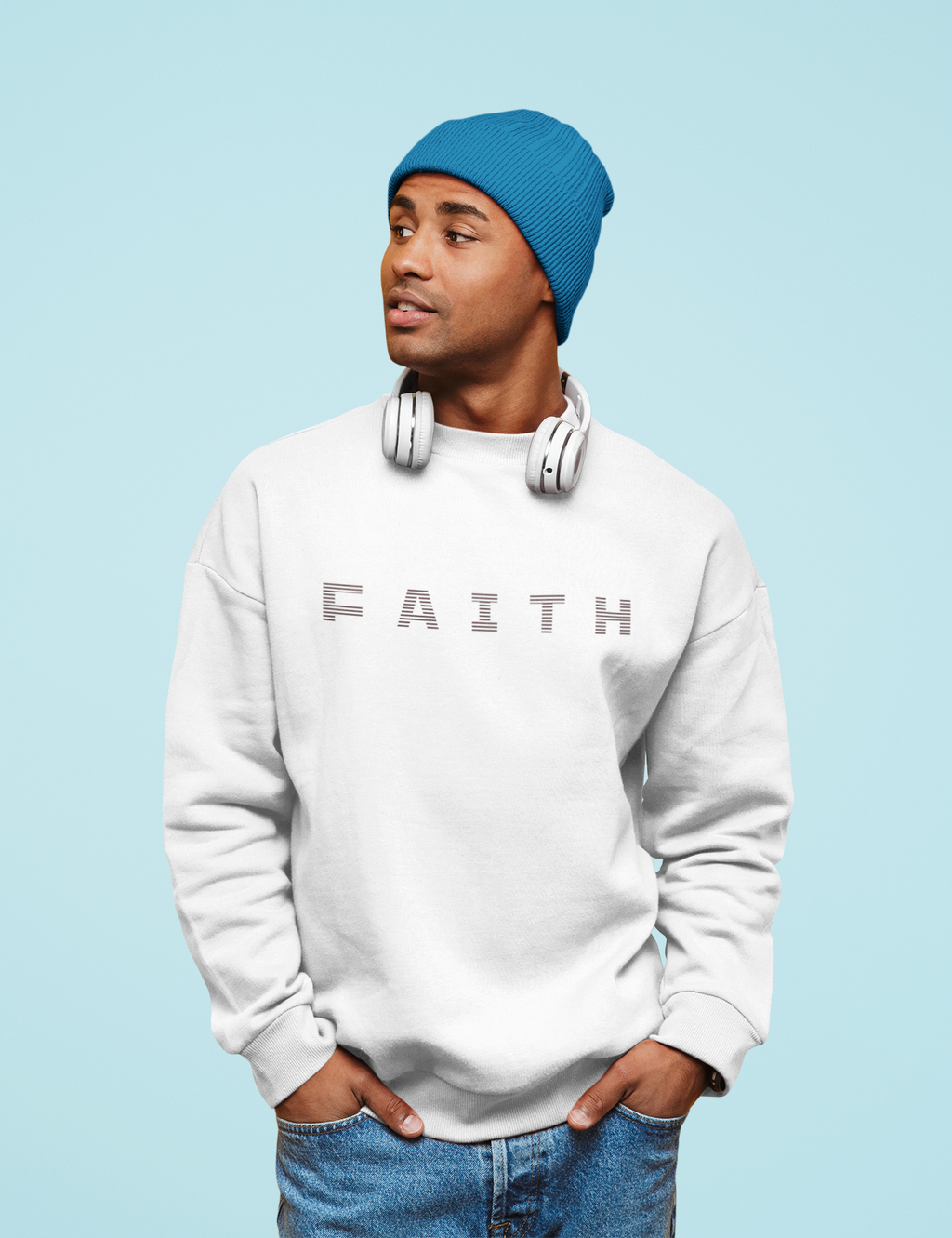 Faith Men's Sweatshirt - Crewneck