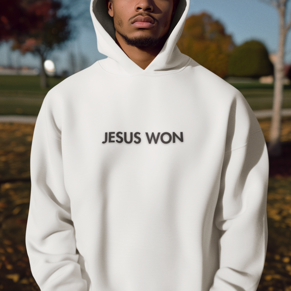Jesus Won Men's Hoodie