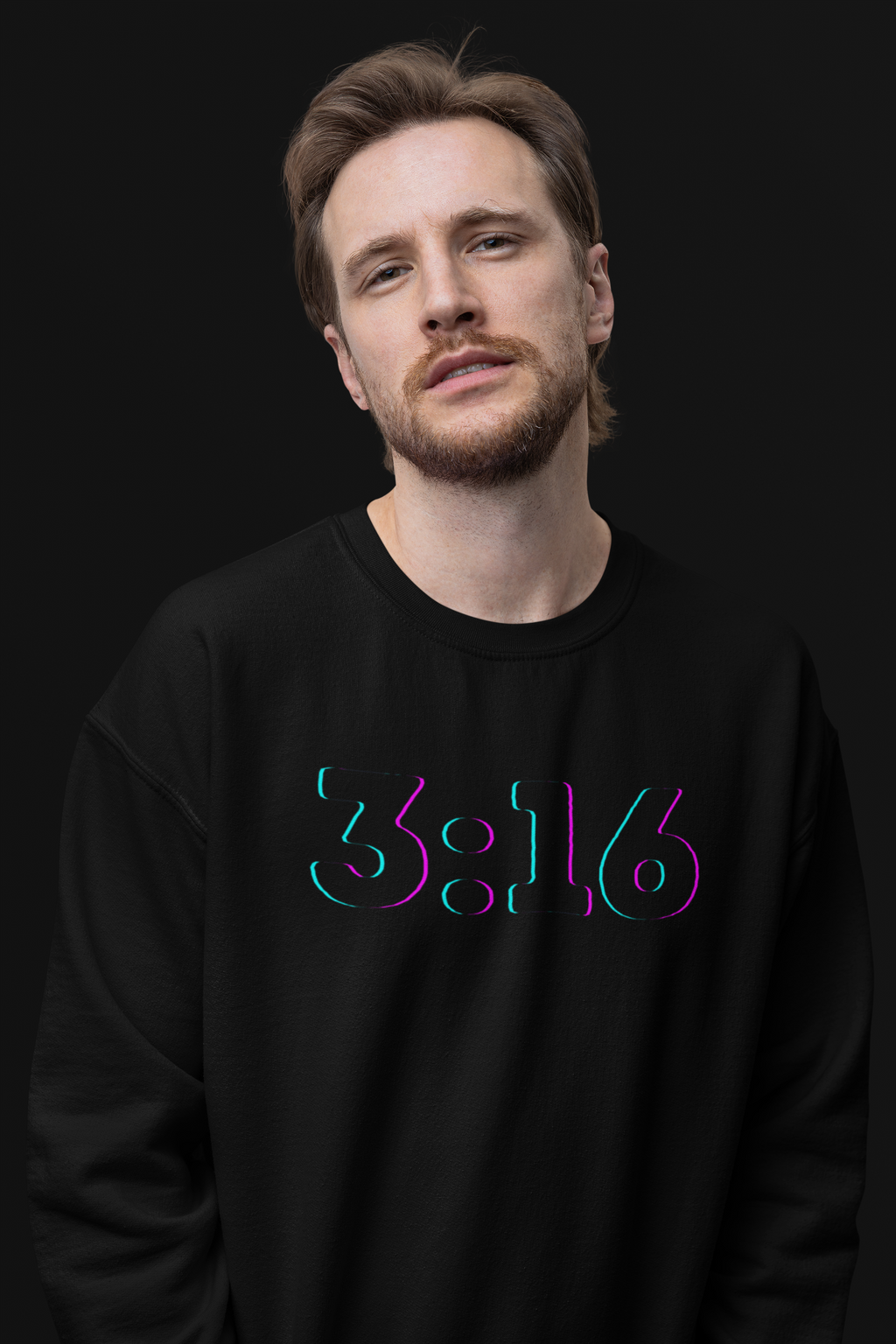 Men's Sweatshirt - Classic Comfort for Everyday Wear 3:16