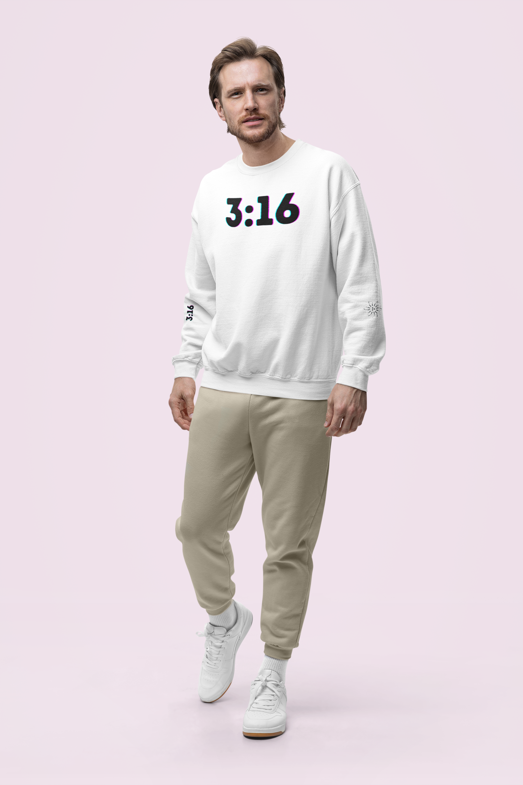 Men's Sweatshirt - Classic Comfort for Everyday Wear 3:16