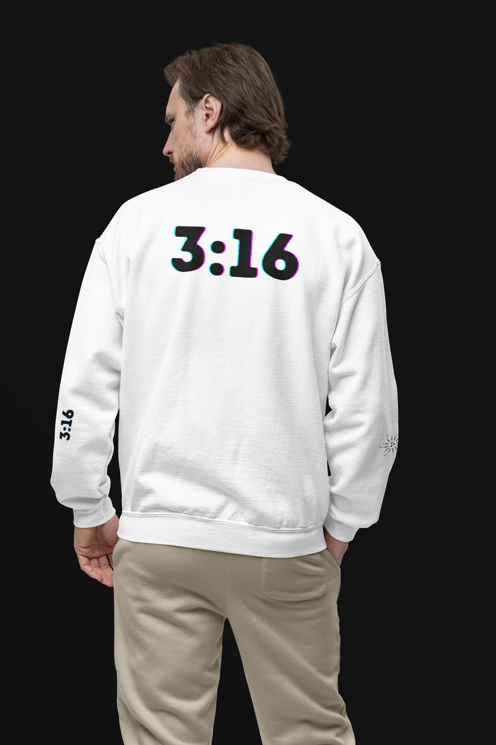 Men's Sweatshirt - Classic Comfort for Everyday Wear 3:16