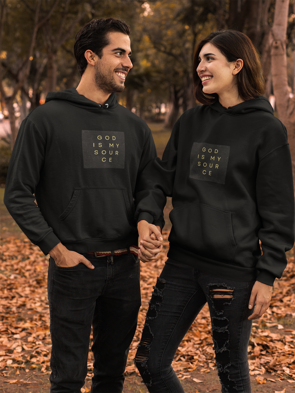 God Is My Source Hoodie — Christian Entrepreneur Sweatshirt
