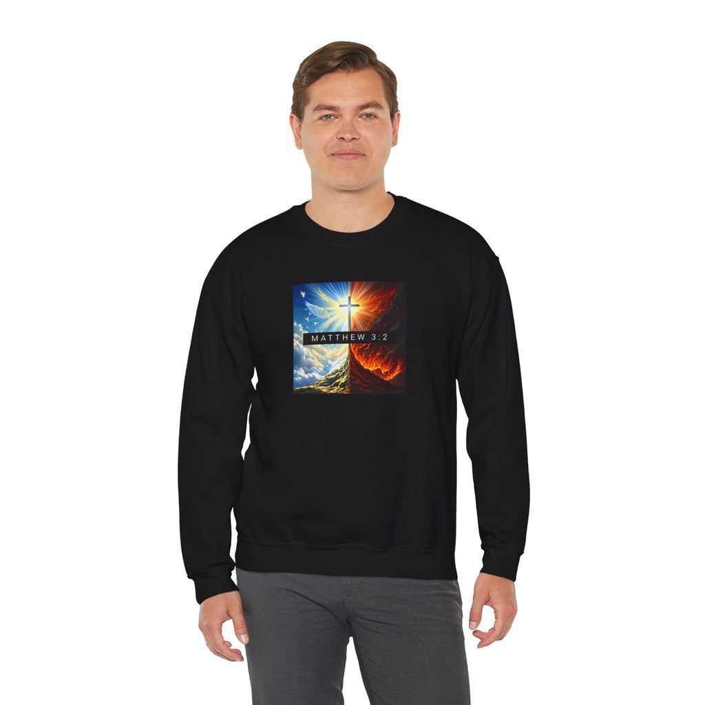 Men's Sweatshirt - Crewneck Heaven or Hell