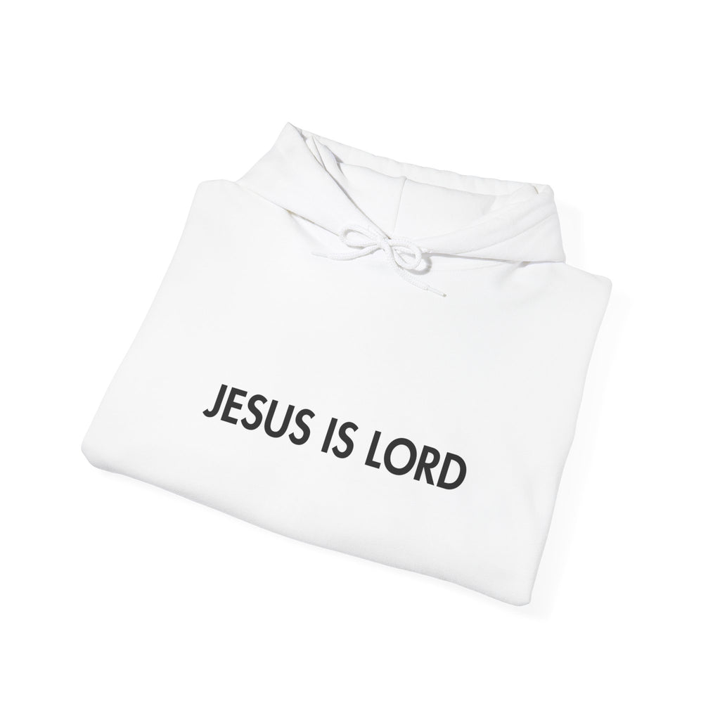 Hoodie - Jesus is Lord Men's Heavy Blend™ Hoodie for Spiritual Everyday Comfort