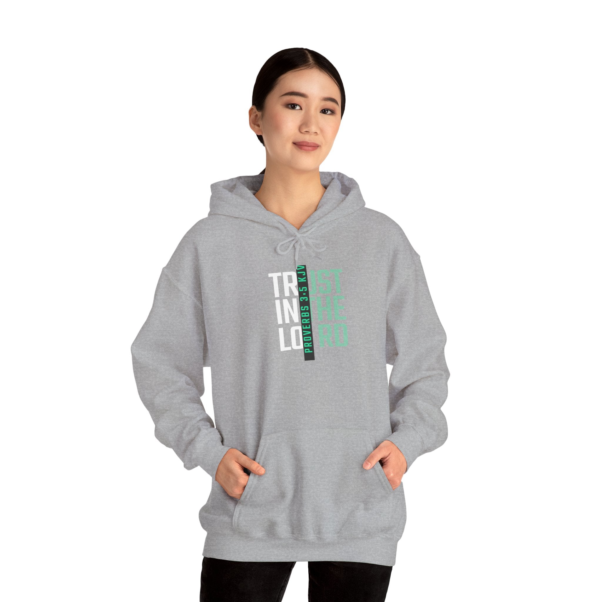 Trust in the Lord Heavy Blend™ Hoodie - Unisex Cozy Casual Wear for Any Occasion, Spiritual Gift, Everyday Comfort, Unique Graphic [...]