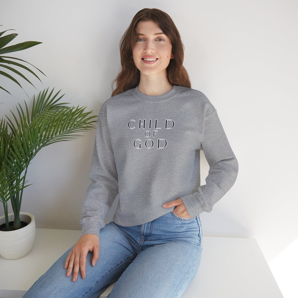 Christian Unisex Sweatshirt - Child of God Design