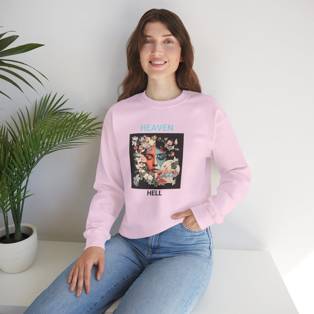 Women's Sweatshirt Heaven or Hell - Sweatshirt