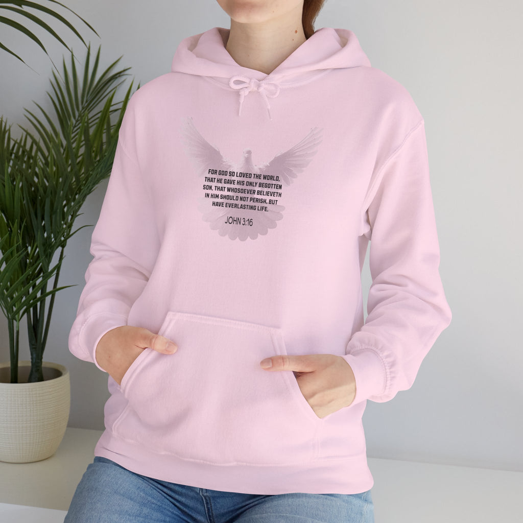 John 3:16 Women's Heavy Blend™ Hoodie - Cozy Casual Wear for Any Occasion, Spiritual Gift, Everyday Comfort, Unique Graphic [...]