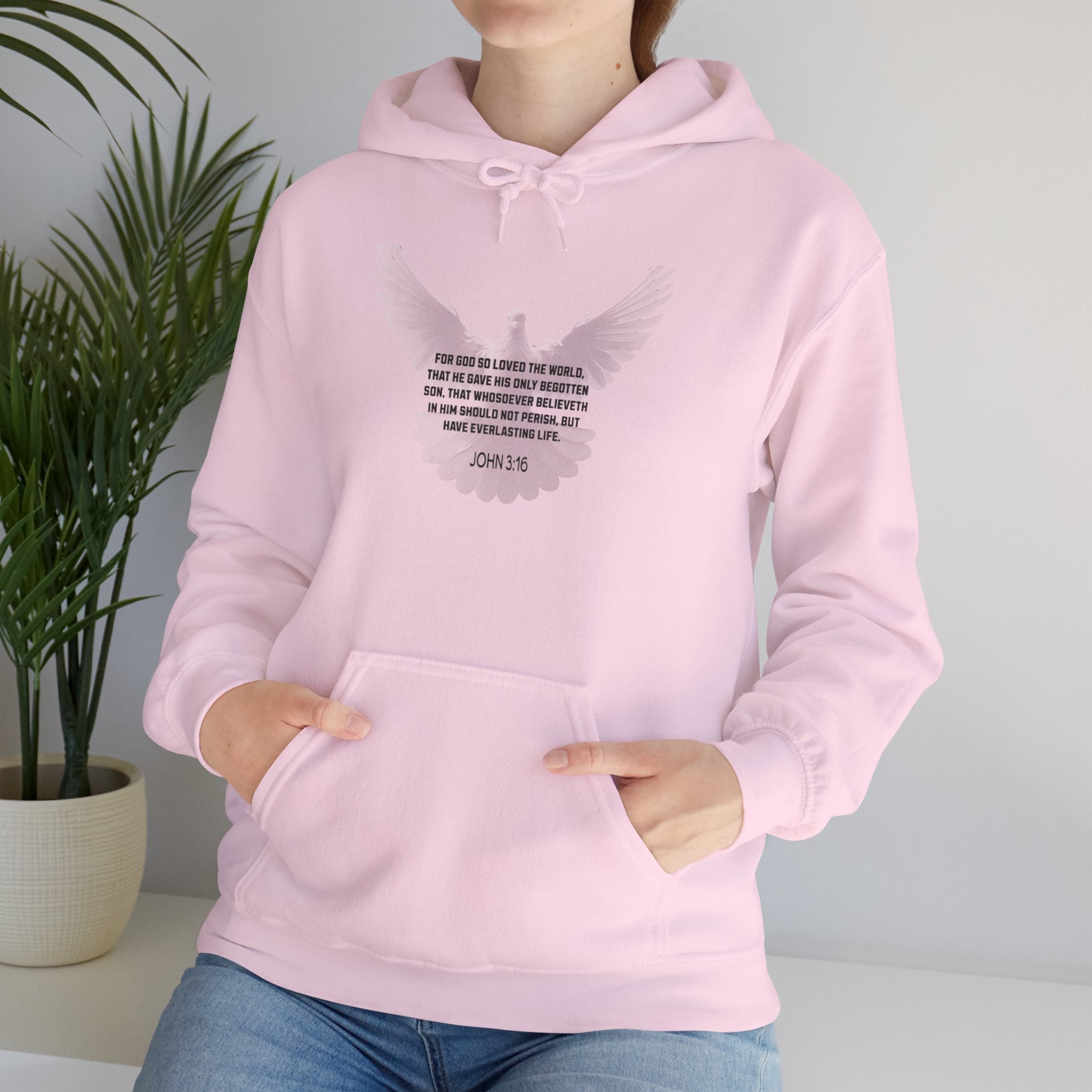 John 3:16 Women's Heavy Blend™ Hoodie - Cozy Casual Wear for Any Occasion, Spiritual Gift, Everyday Comfort, Unique Graphic [...]