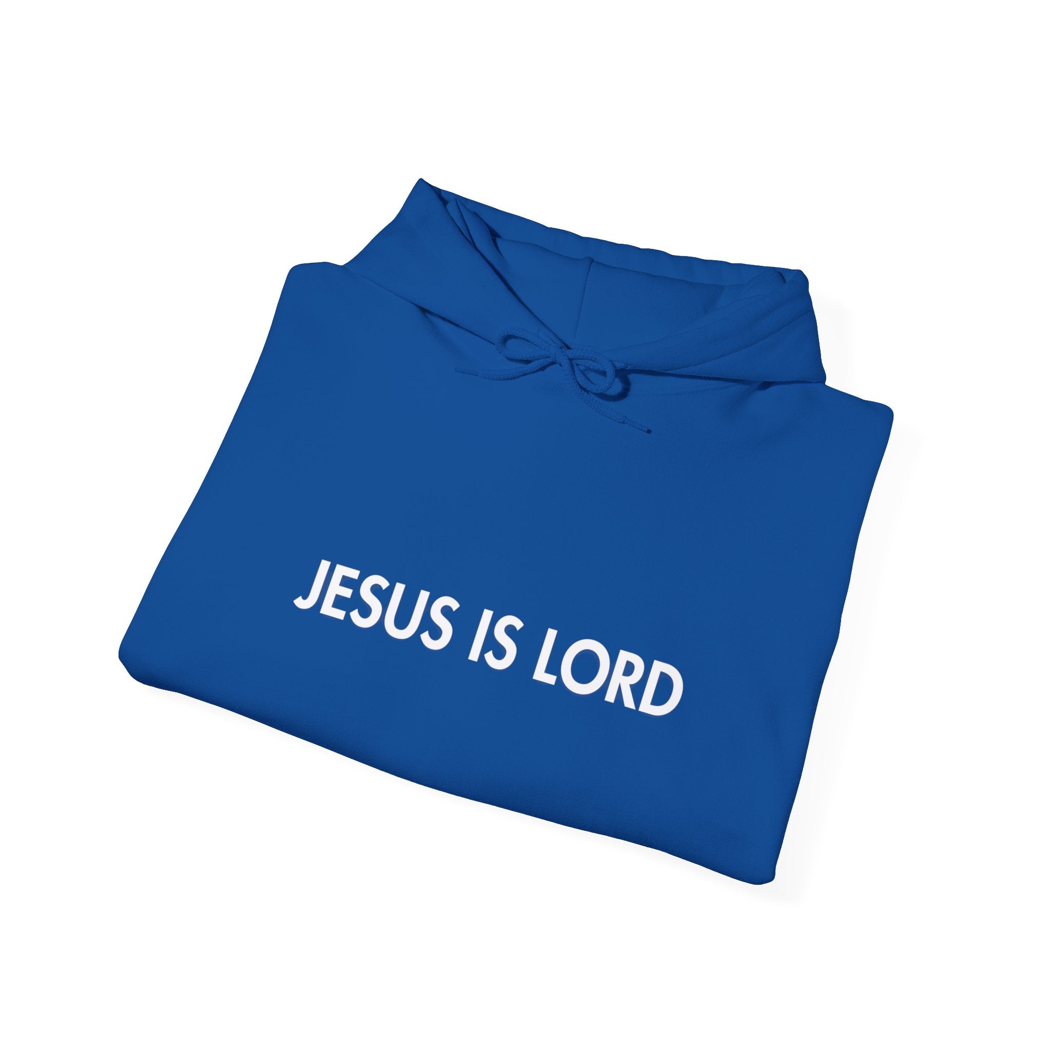 Hoodie - Jesus is Lord Men's Heavy Blend™ Hoodie for Spiritual Everyday Comfort