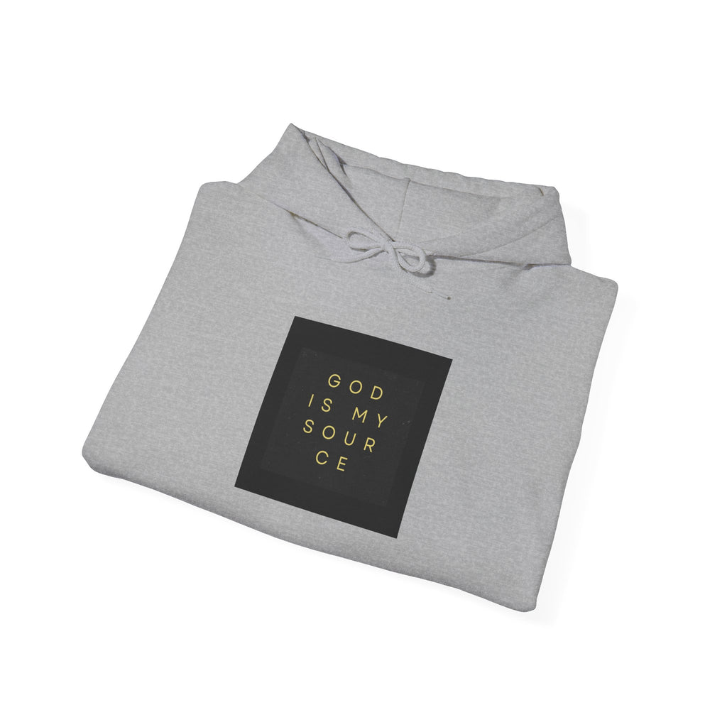 God Is My Source Hoodie — Christian Entrepreneur Sweatshirt