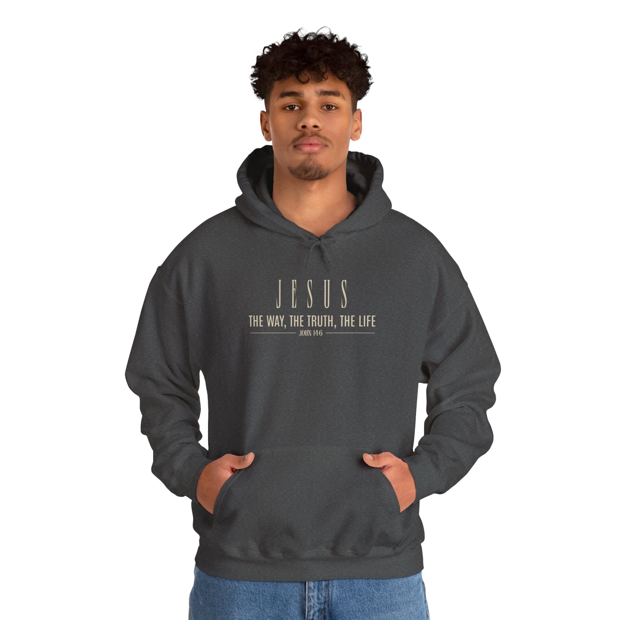 Jesus Men's Heavy Blend™ Hoodie - Cozy Casual Wear for Any Occasion, Spiritual Gift, Everyday Comfort, Unique Graphic [...]