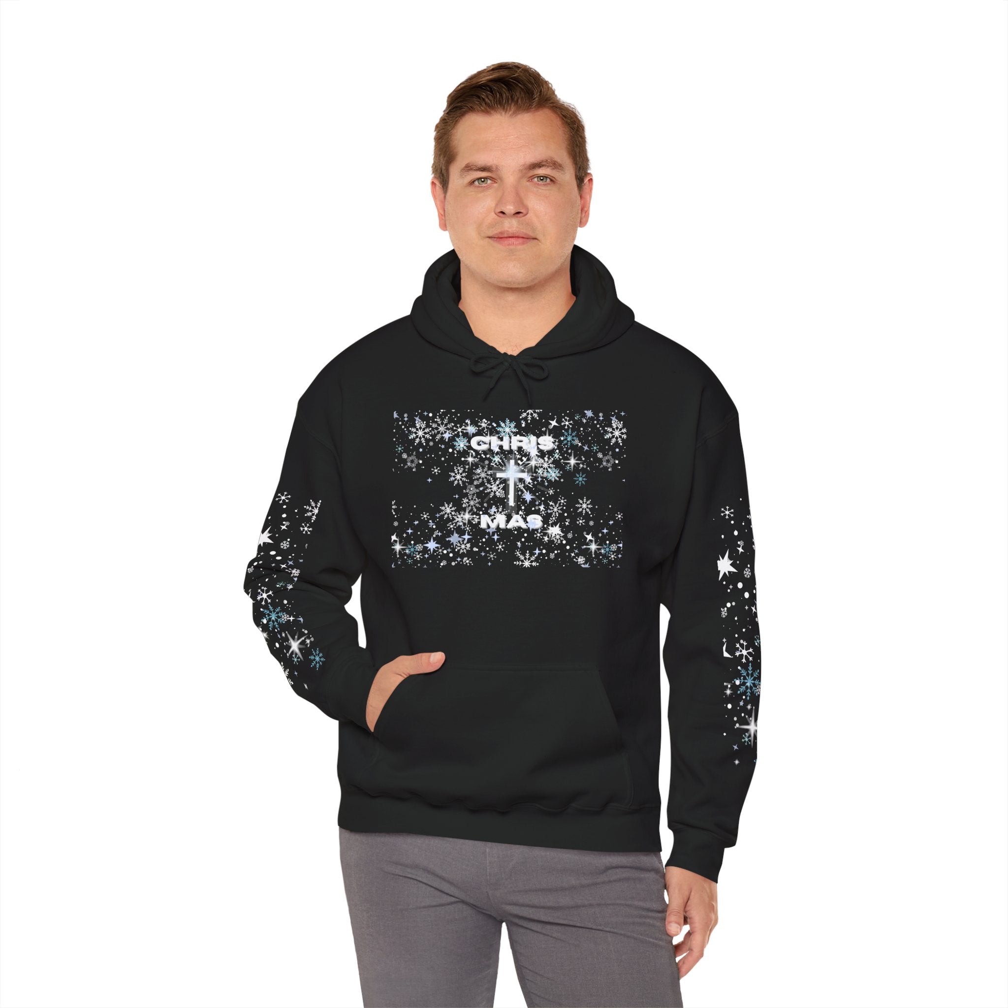 Christian Christmas Hoodie - Unisex Heavy Blend™ Hooded Sweatshirt