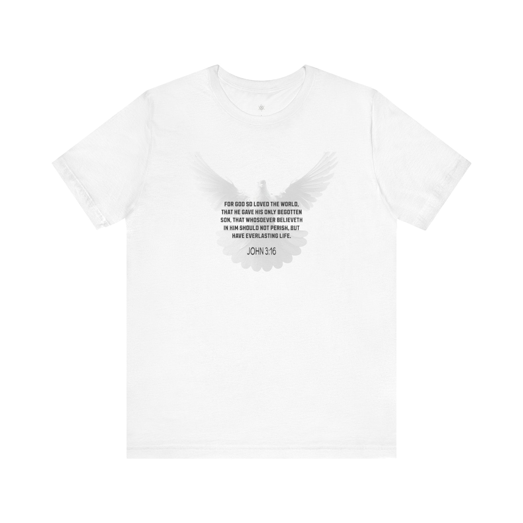 Christian Women's Tee - John 3:16 Short Sleeve Tee
