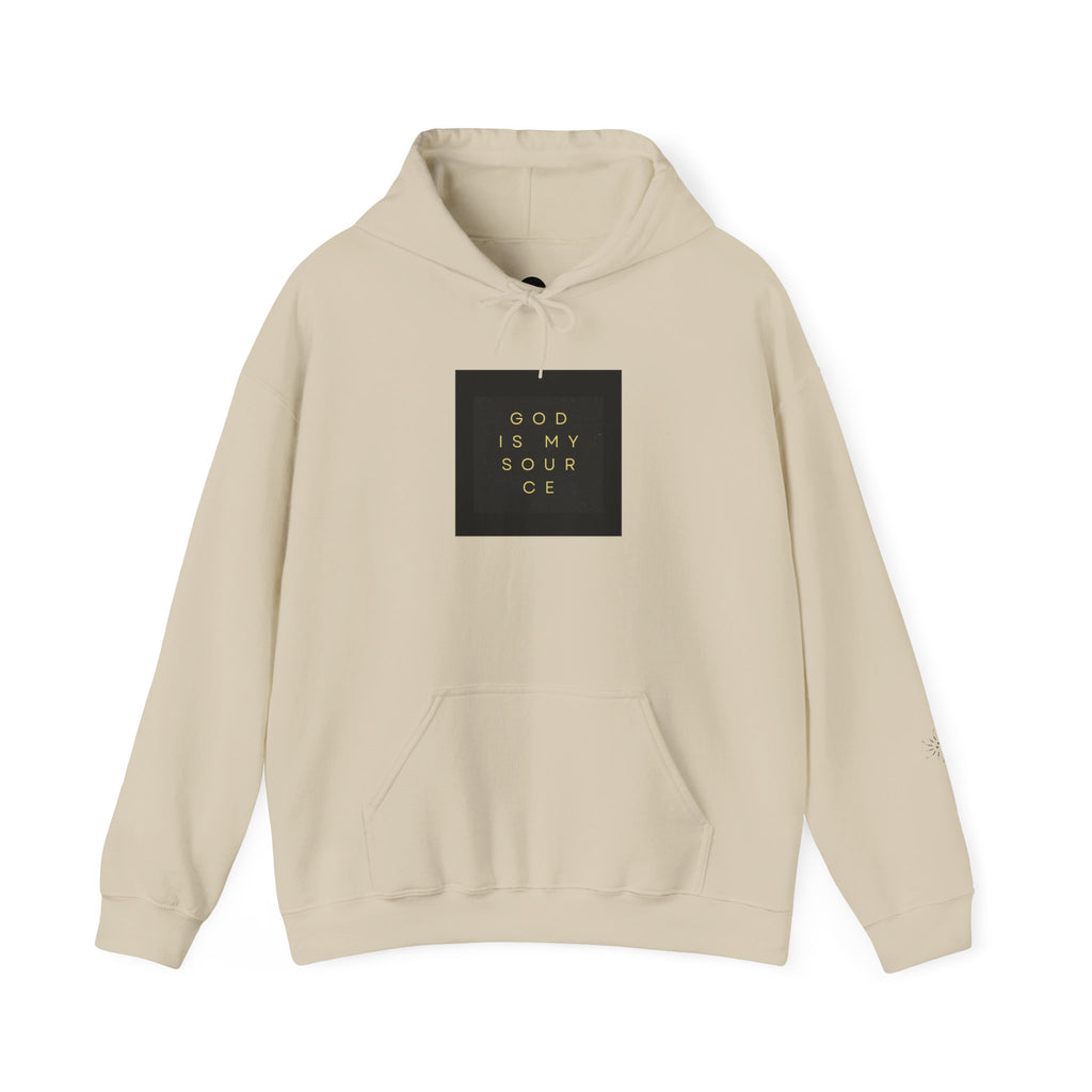 God Is My Source Hoodie — Christian Entrepreneur Sweatshirt