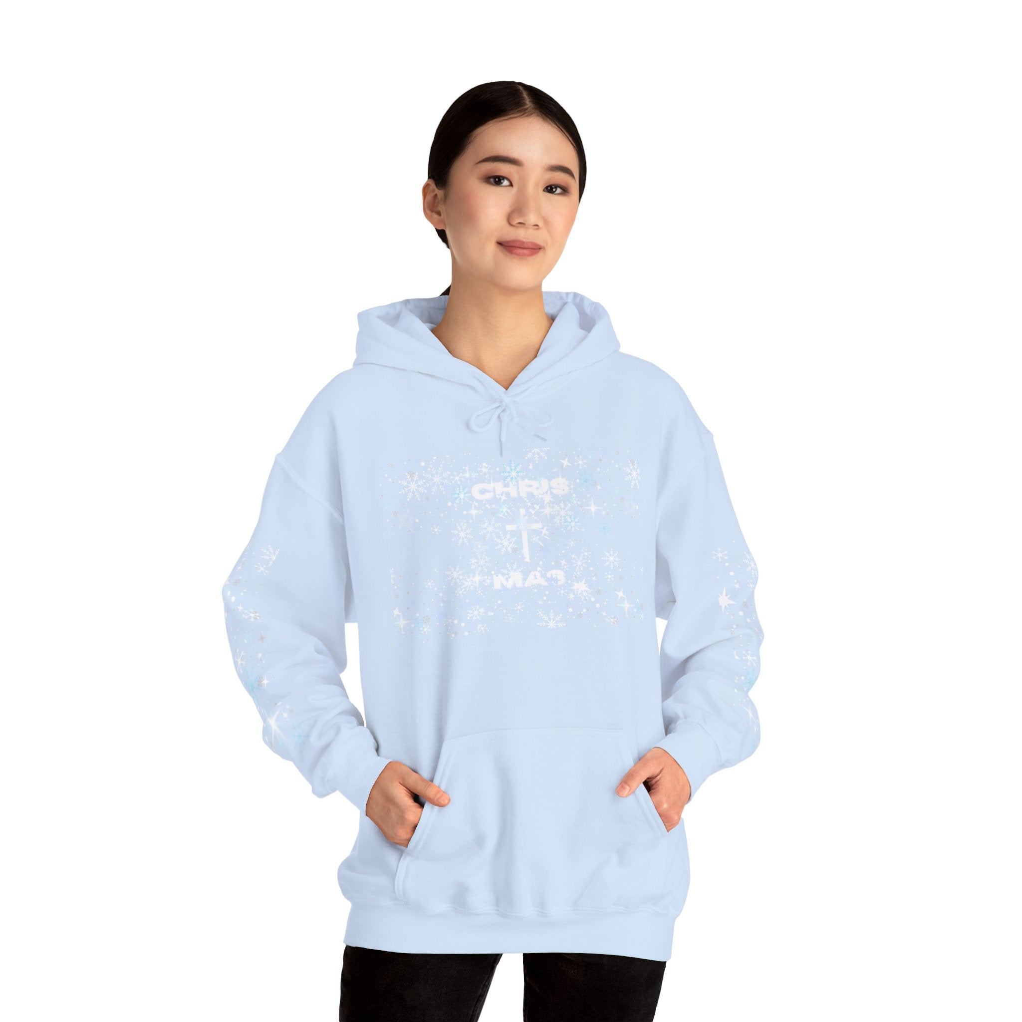 Christian Christmas Hoodie - Unisex Heavy Blend™ Hooded Sweatshirt