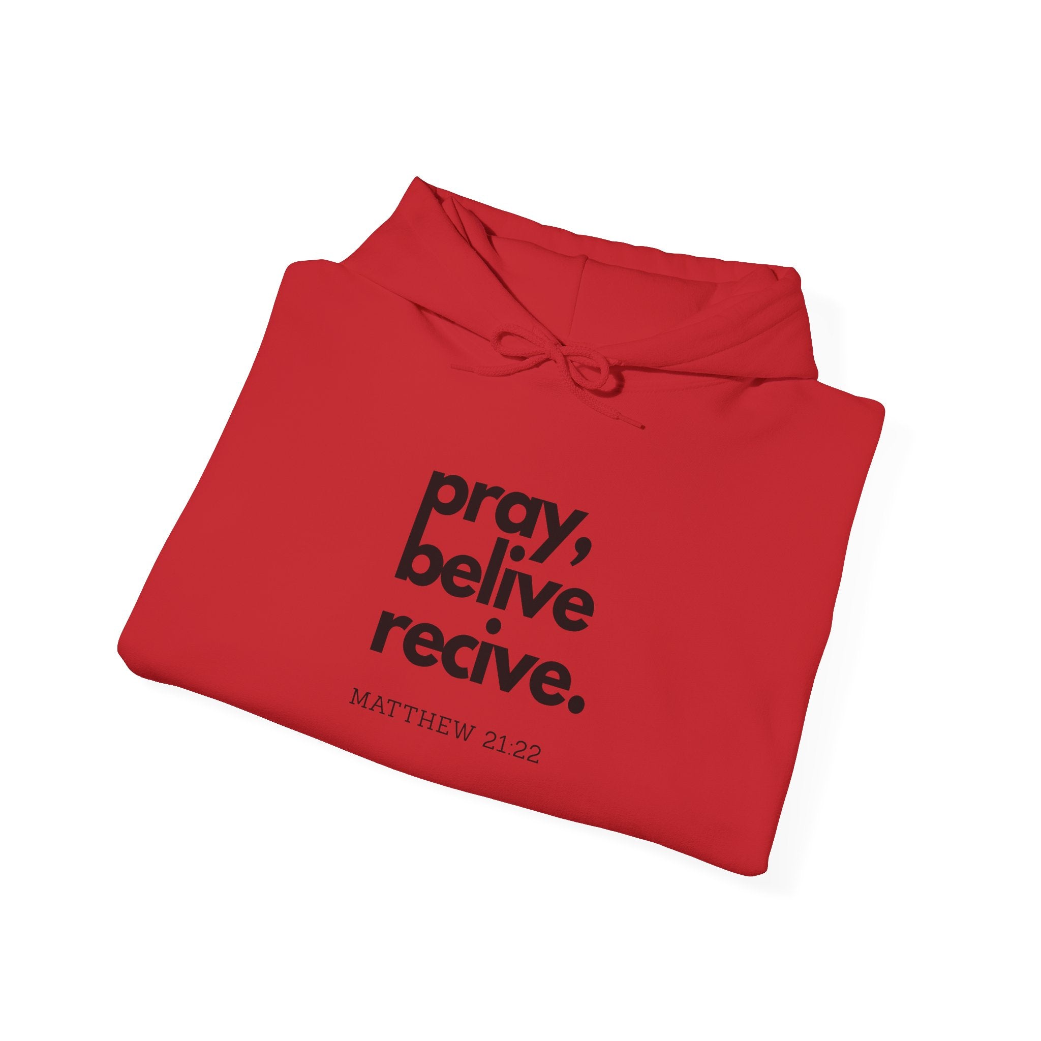 Pray Believe Receive Hoodie Christmas Gift
