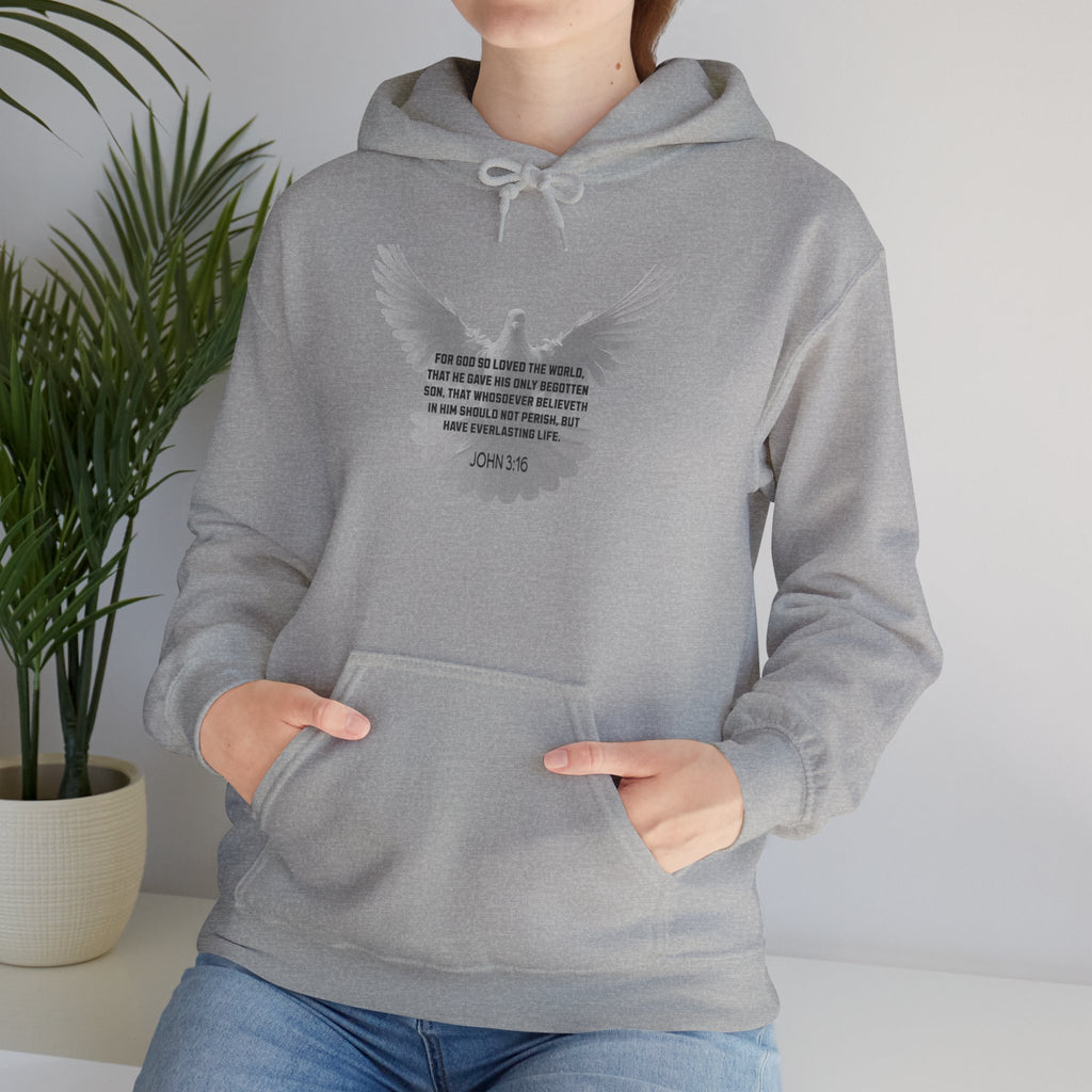 John 3:16 Women's Heavy Blend™ Hoodie - Cozy Casual Wear for Any Occasion, Spiritual Gift, Everyday Comfort, Unique Graphic [...]