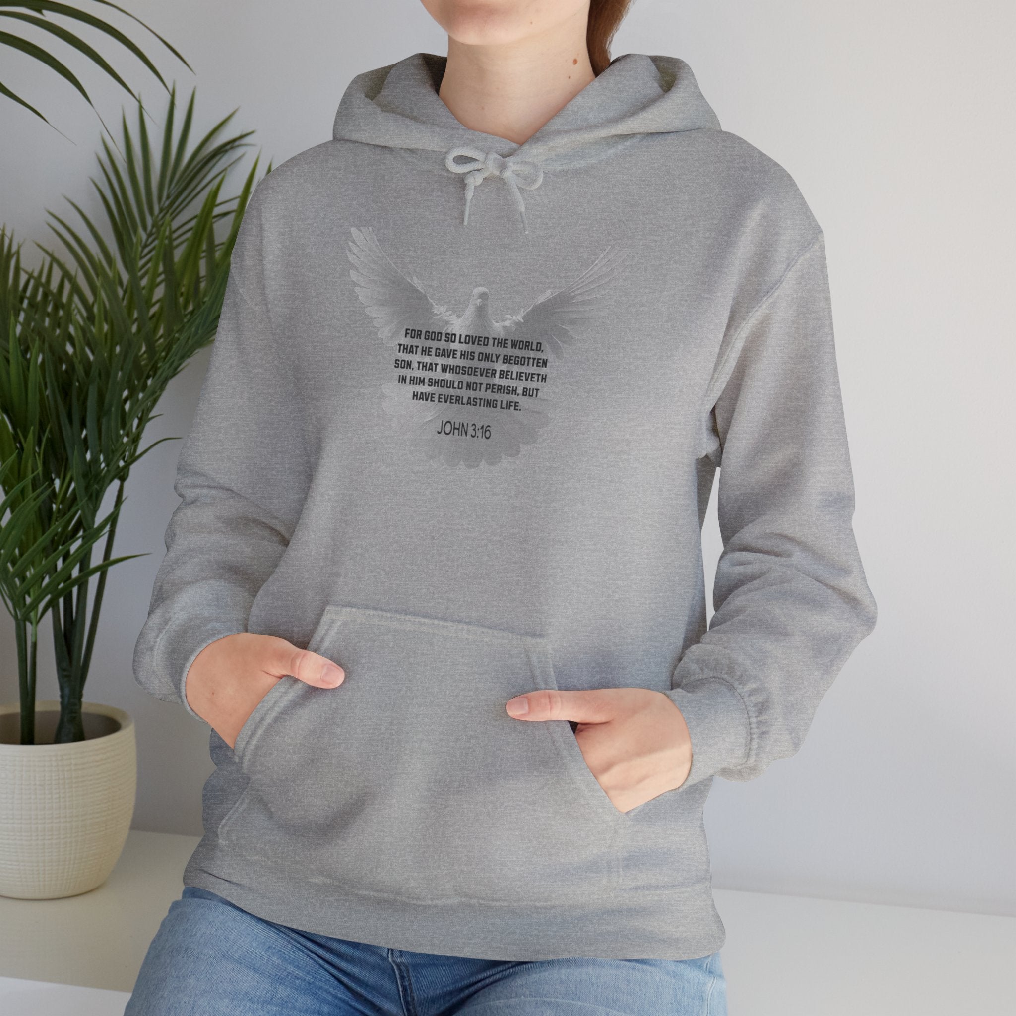 John 3:16 Women's Heavy Blend™ Hoodie - Cozy Casual Wear for Any Occasion, Spiritual Gift, Everyday Comfort, Unique Graphic [...]
