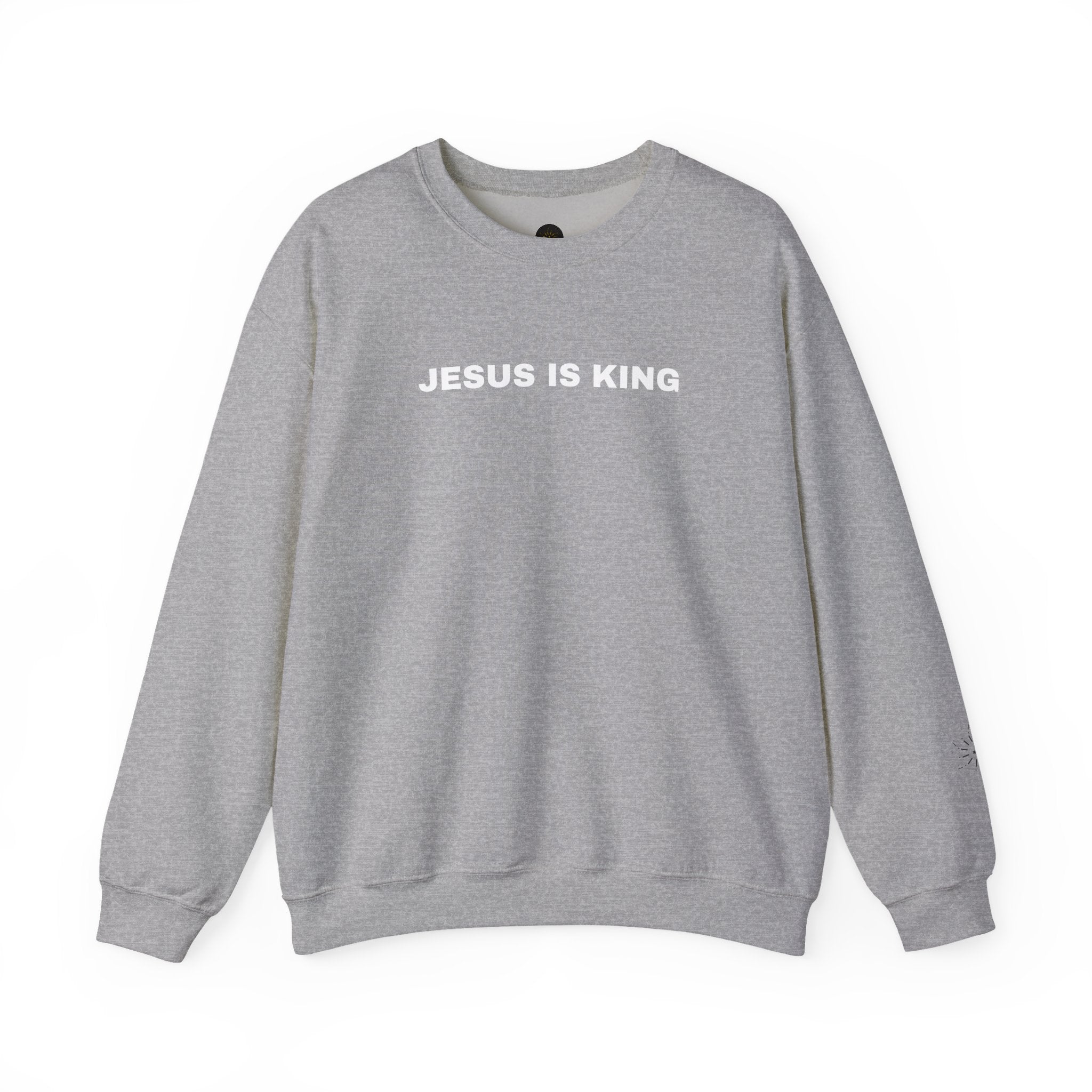 Jesus Is King - Christian Womens Sweatshirt
