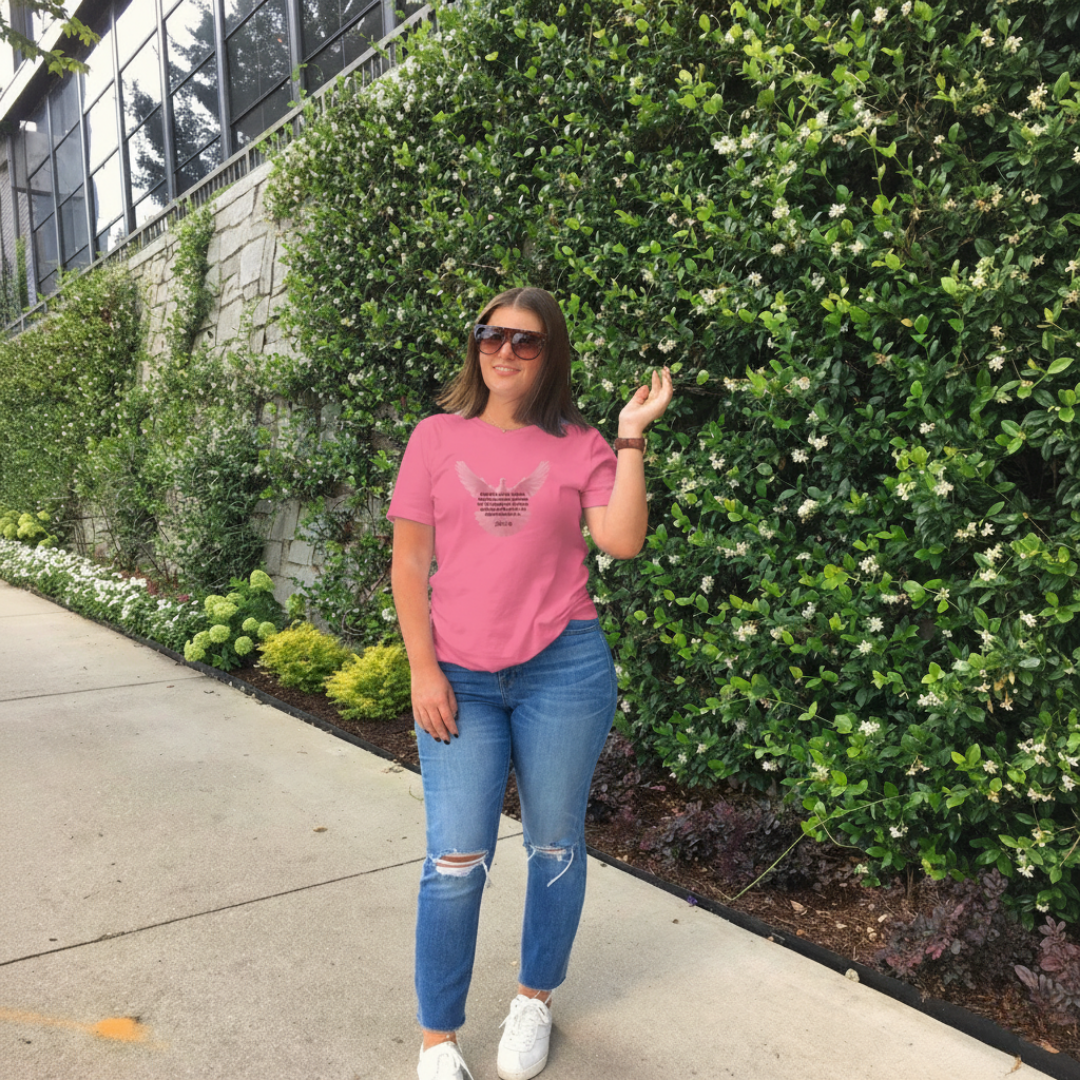 Christian Women's Tee - John 3:16 Short Sleeve Tee