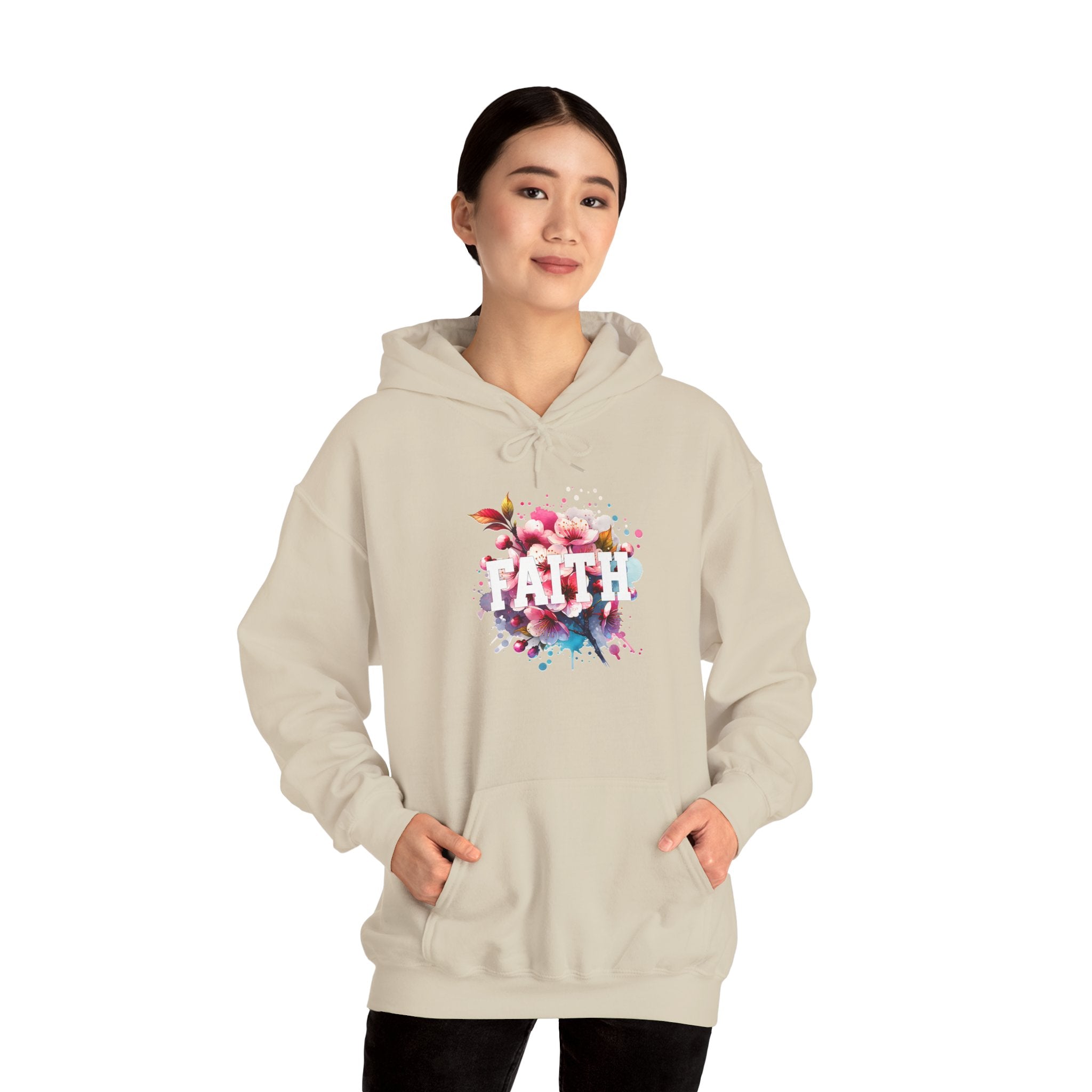 Faith Women's Heavy Blend™ Hoodie - Cozy Casual Wear