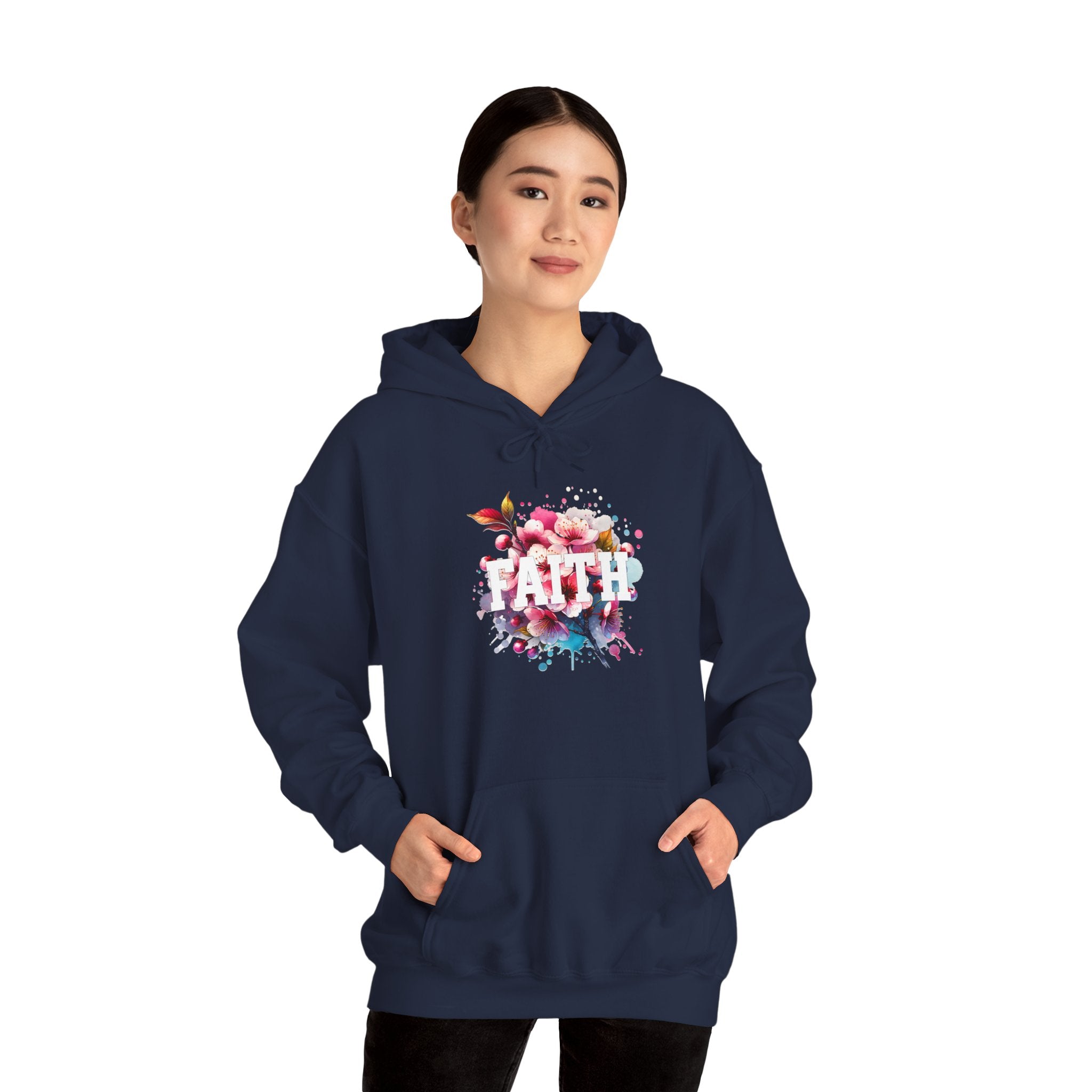 Faith Women's Heavy Blend™ Hoodie - Cozy Casual Wear