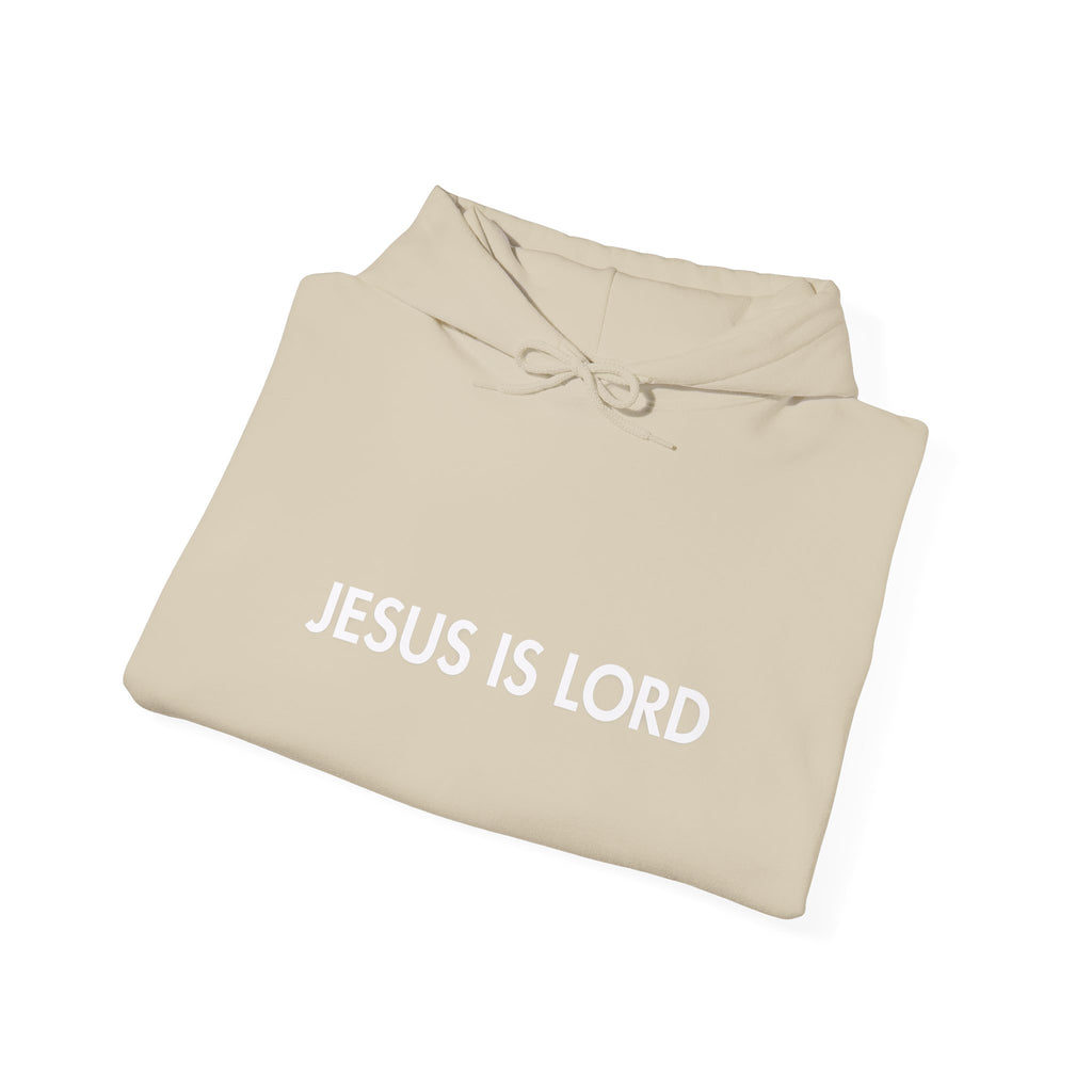 Hoodie - Jesus is Lord Men's Heavy Blend™ Hoodie for Spiritual Everyday Comfort