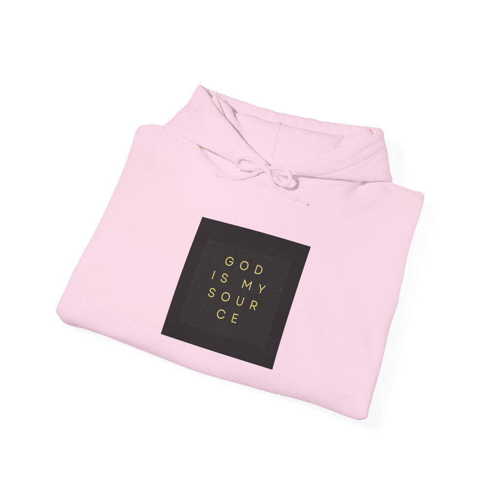 God Is My Source Hoodie — Christian Entrepreneur Sweatshirt