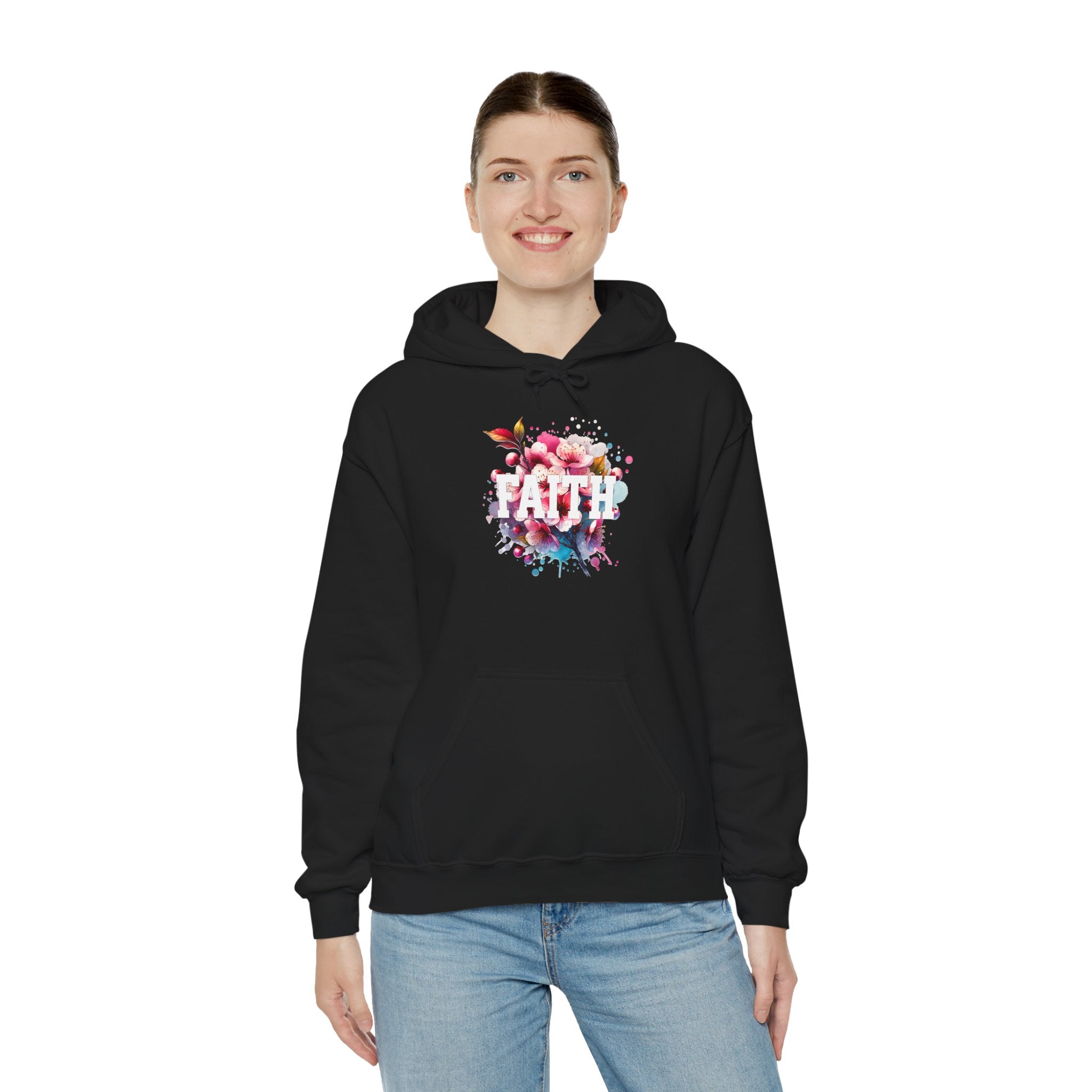 Faith Women's Heavy Blend™ Hoodie - Cozy Casual Wear