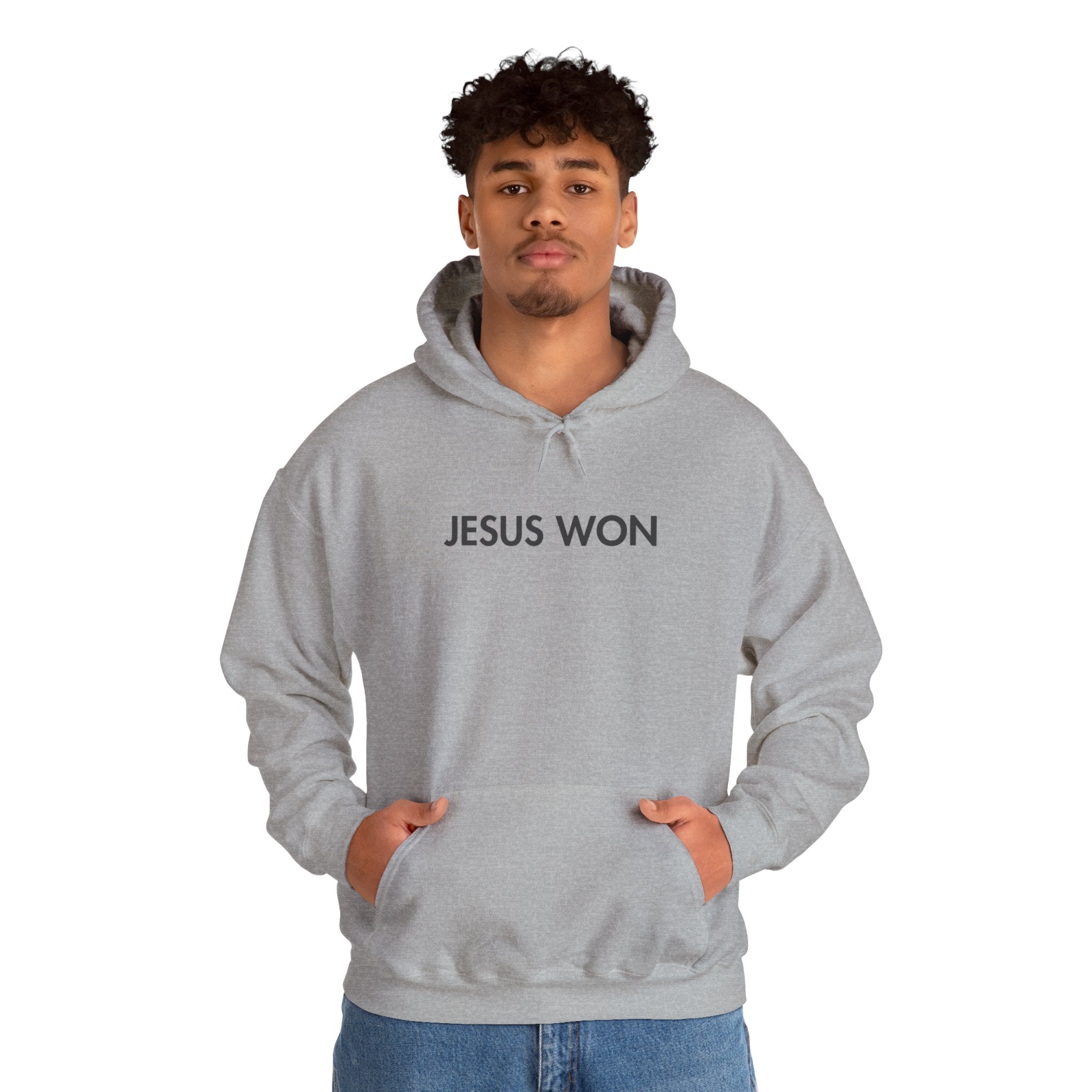 Jesus Won Men's Hoodie