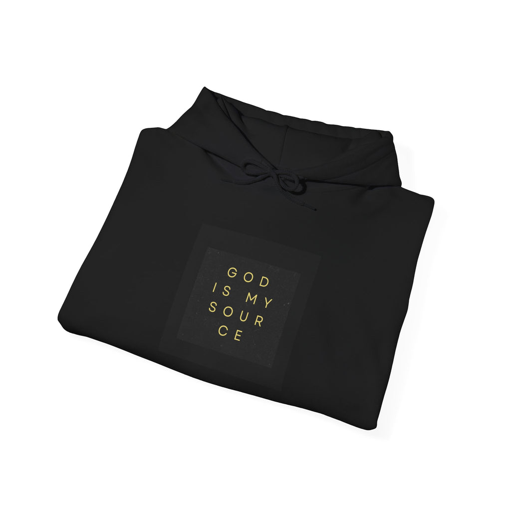 God Is My Source Hoodie — Christian Entrepreneur Sweatshirt