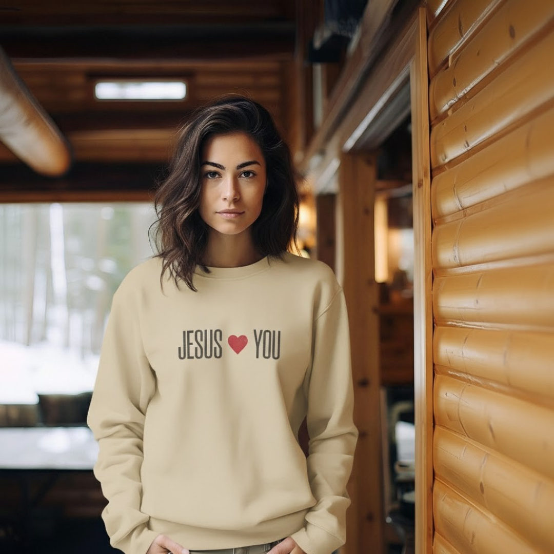 Jesus Loves You Women's Sweatshirt