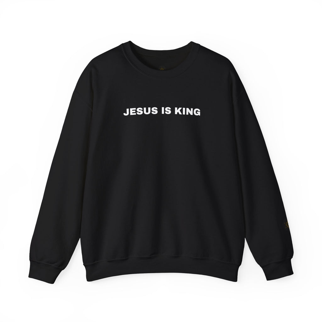 Jesus Is King - Christian Womens Sweatshirt