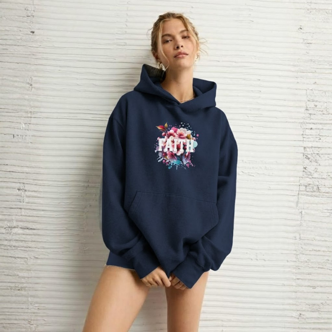 Faith Women's Heavy Blend™ Hoodie - Cozy Casual Wear