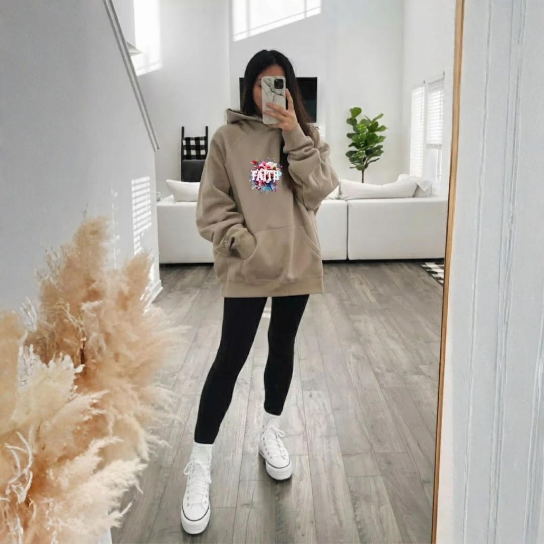 Faith Women's Heavy Blend™ Hoodie - Cozy Casual Wear