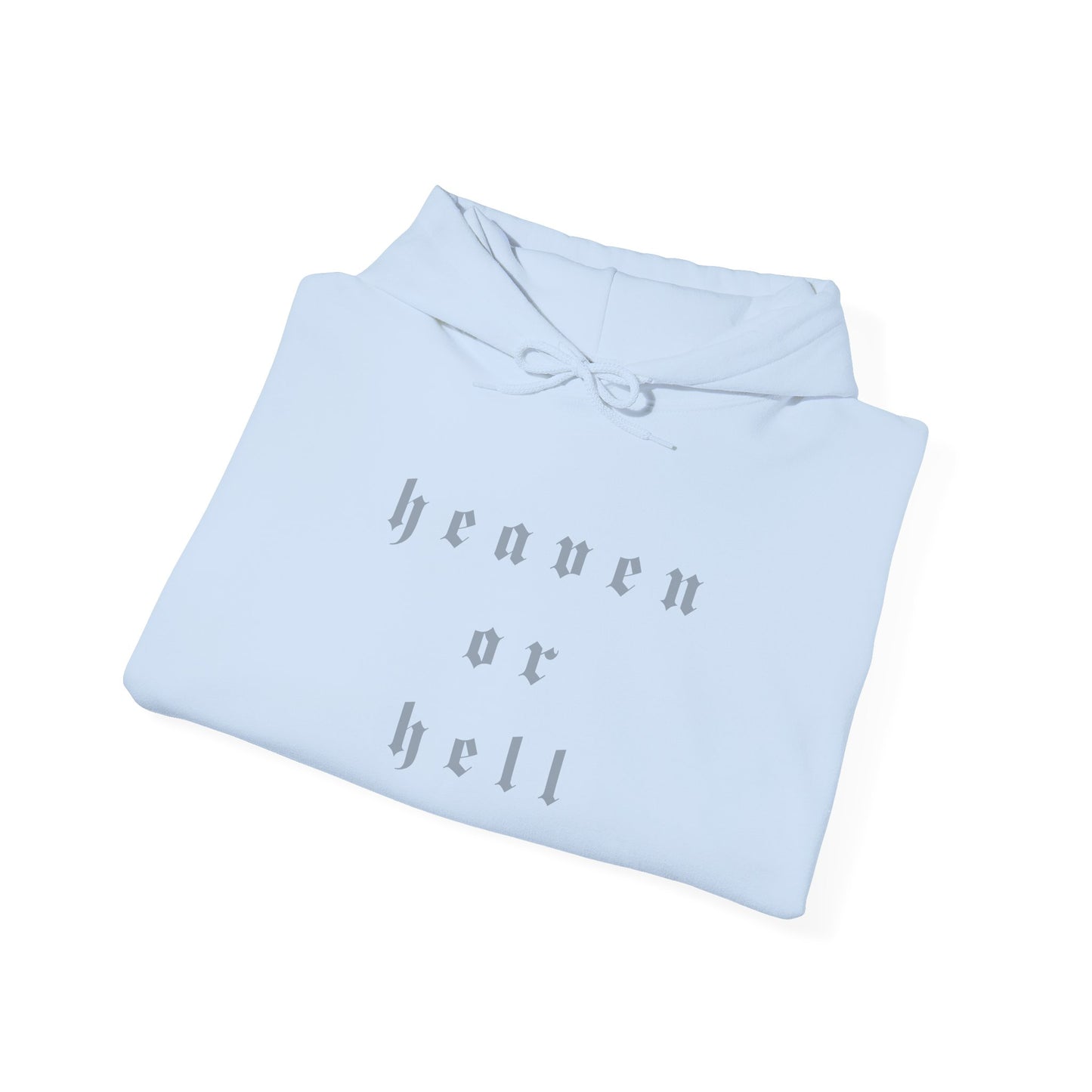 Heaven or Hell Women's Heavy Blend™ Hoodie - Cozy Casual Wear for Any Occasion, Spiritual Gift, Everyday Comfort, Unique Graphic [...]