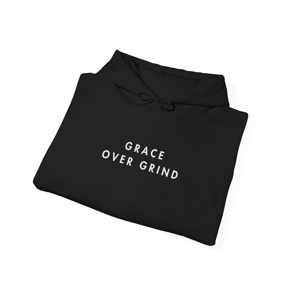 Grace Over Grind Hoodie — Inspirational Faith-Based Pullover