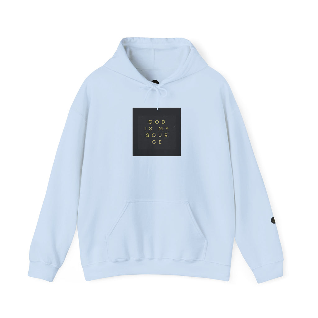 God Is My Source Hoodie — Christian Entrepreneur Sweatshirt