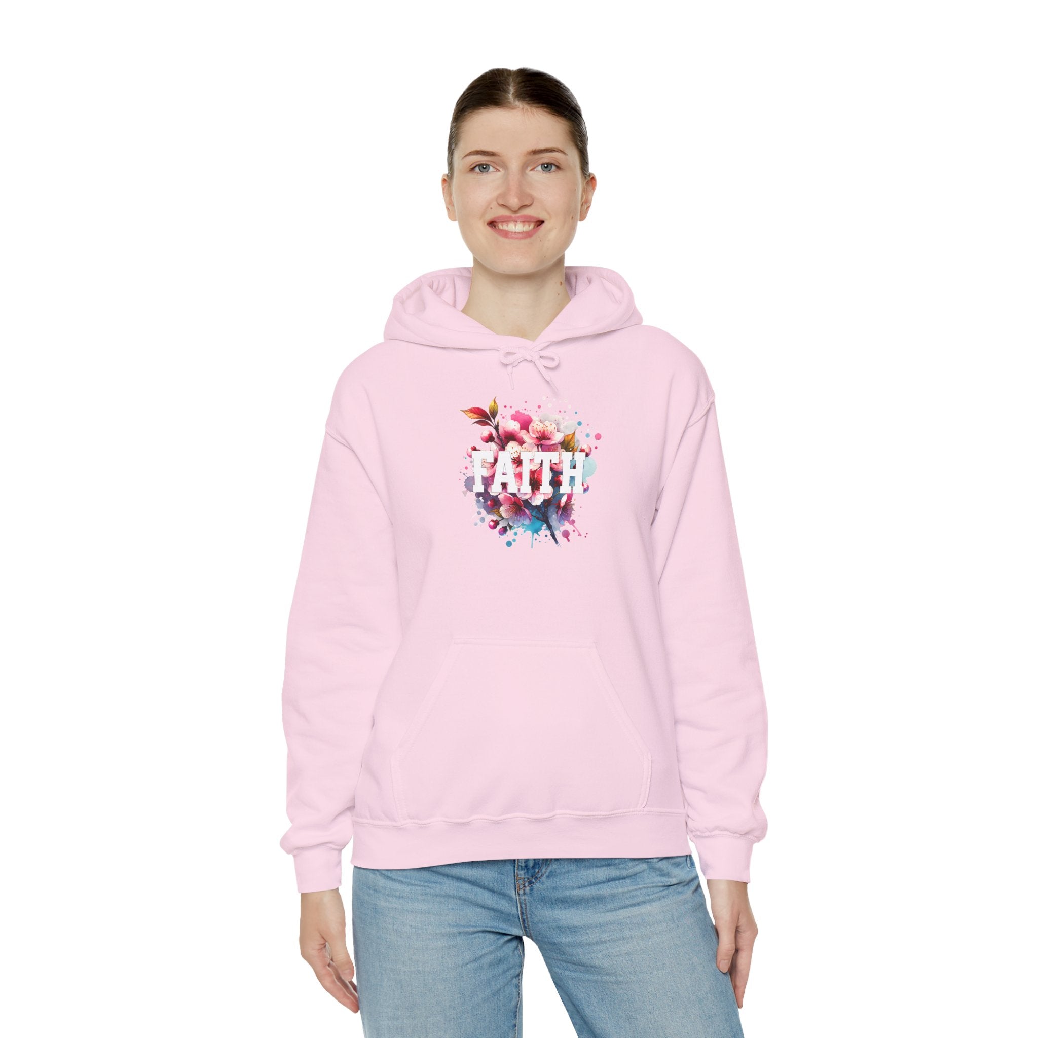 Faith Women's Heavy Blend™ Hoodie - Cozy Casual Wear