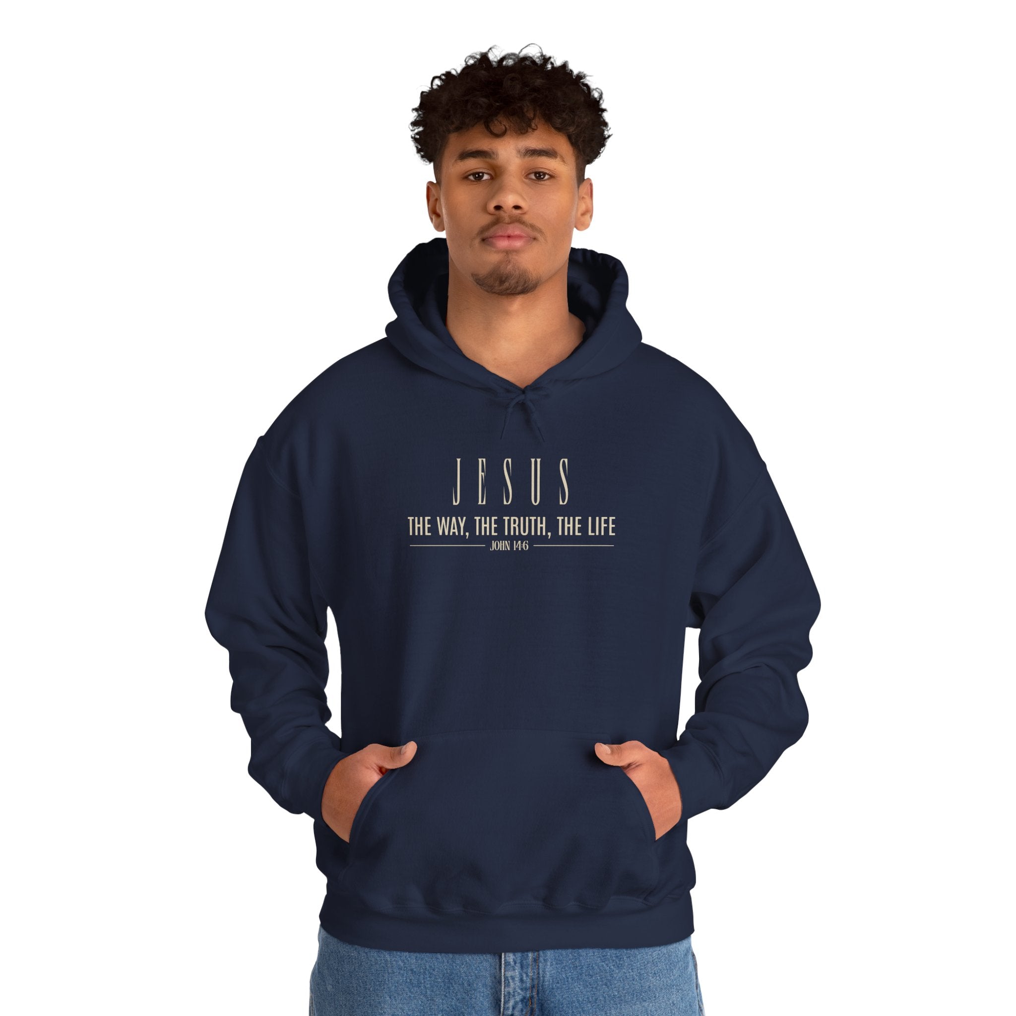 Jesus Men's Heavy Blend™ Hoodie - Cozy Casual Wear for Any Occasion, Spiritual Gift, Everyday Comfort, Unique Graphic [...]