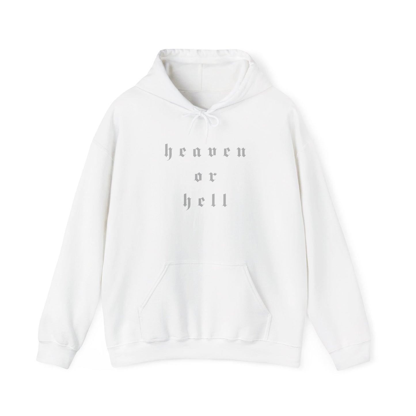 Heaven or Hell Women's Heavy Blend™ Hoodie - Cozy Casual Wear for Any Occasion, Spiritual Gift, Everyday Comfort, Unique Graphic [...]