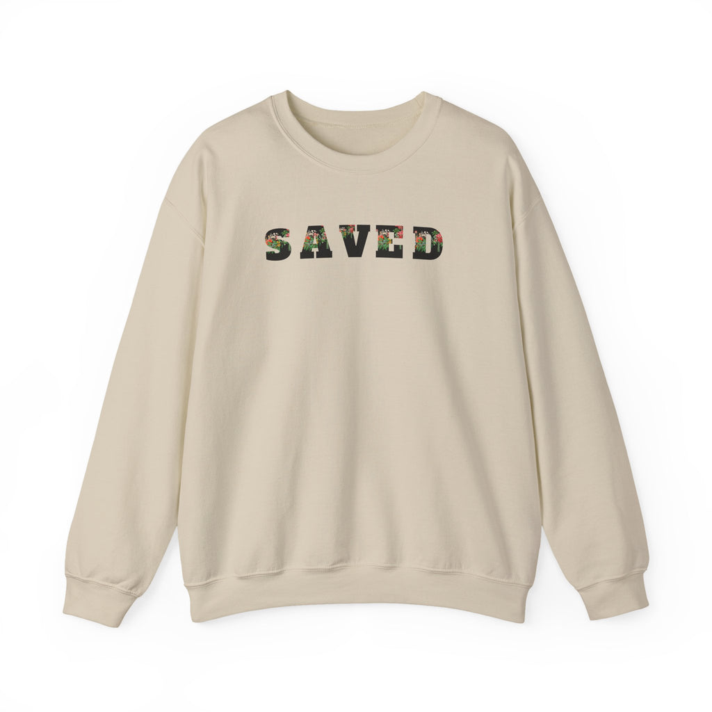 Saved Women's Crewneck Sweatshirt - Unisex Heavy Blend™