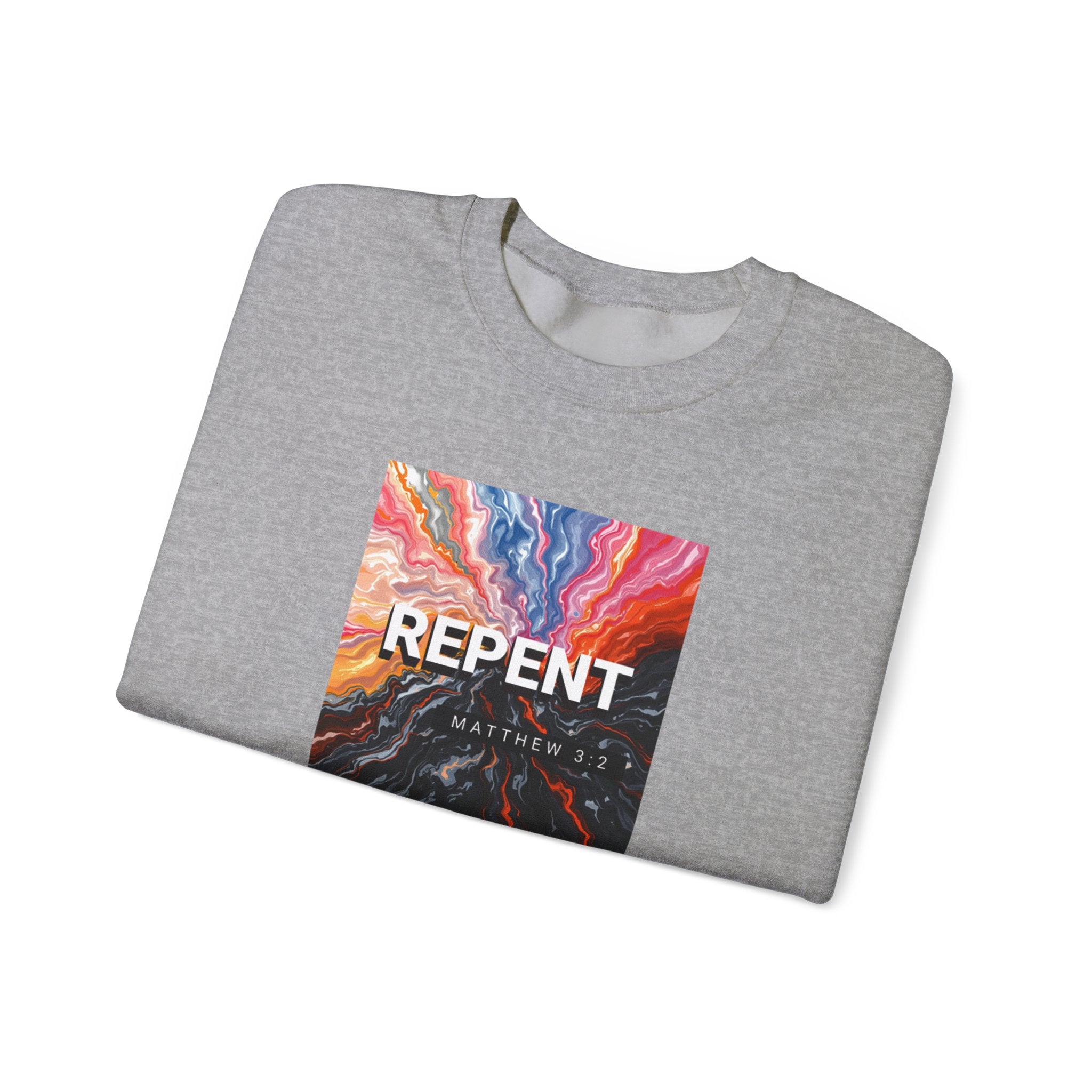 Repent Motivational Sweatshirt - Crewneck